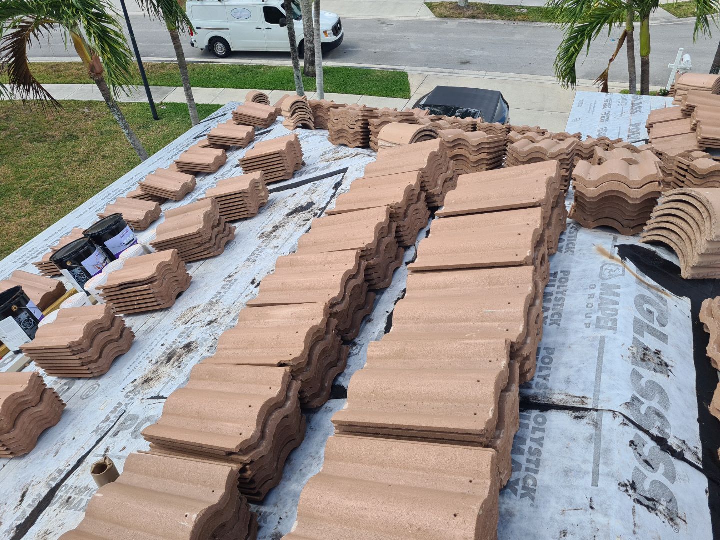 Residential Roofing Installation using Eagle Roofing Tile by BLUES BROTHERS ROOFING
