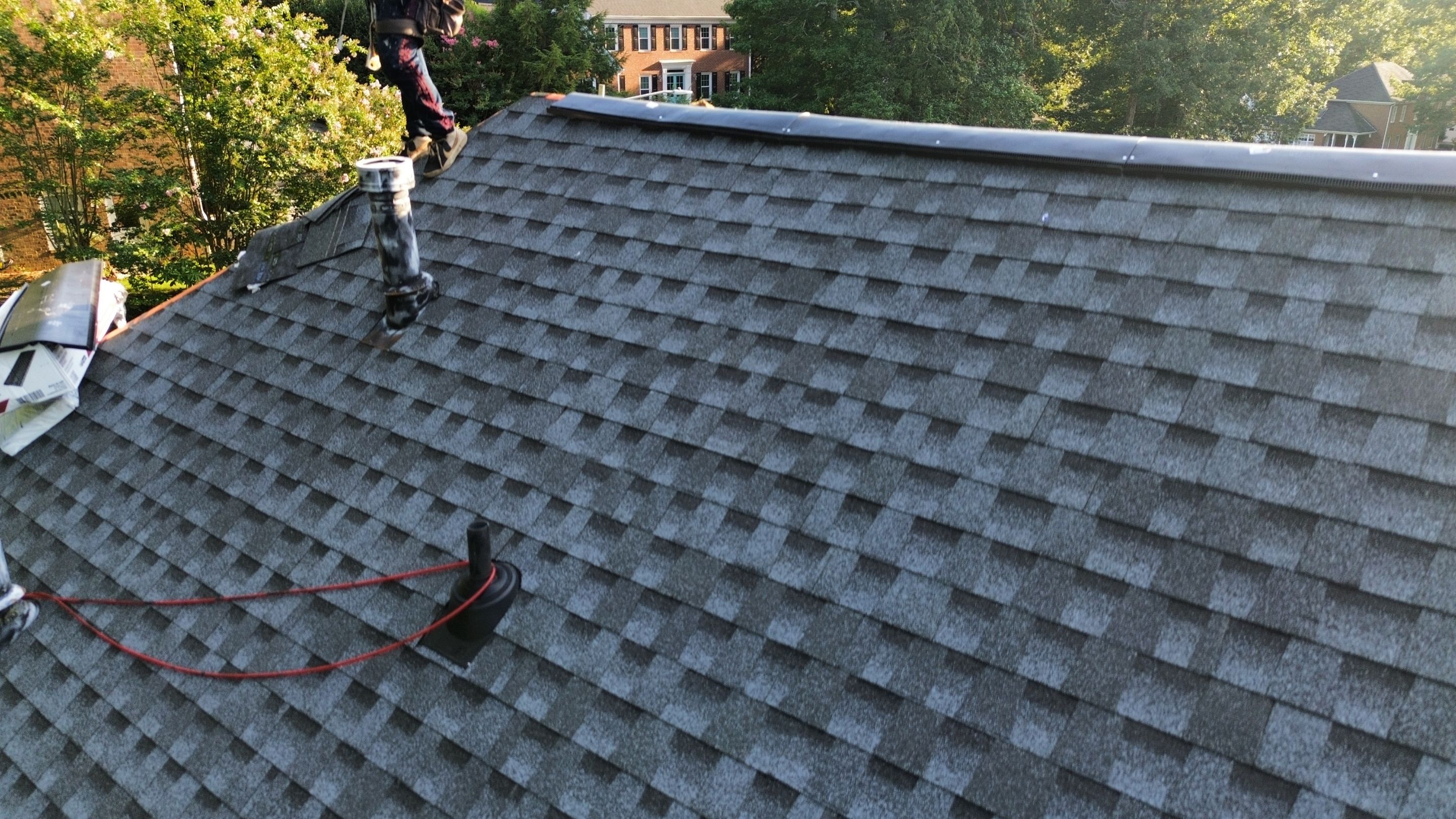 Marietta, GA Roof Replacement GAF Timberline HDZ Pewter Gray by Reset Roofing