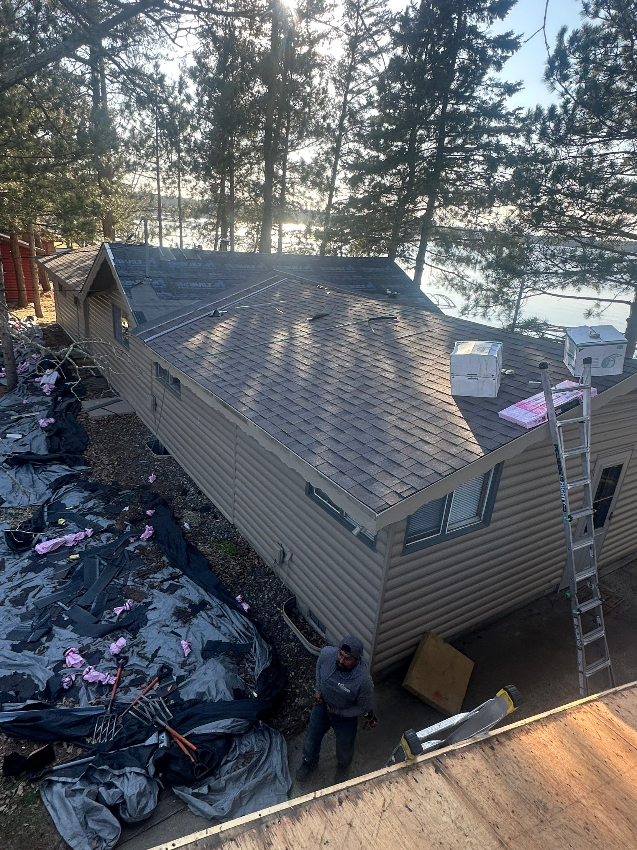 Project in Pequot Lakes by Committed 365 Roofing