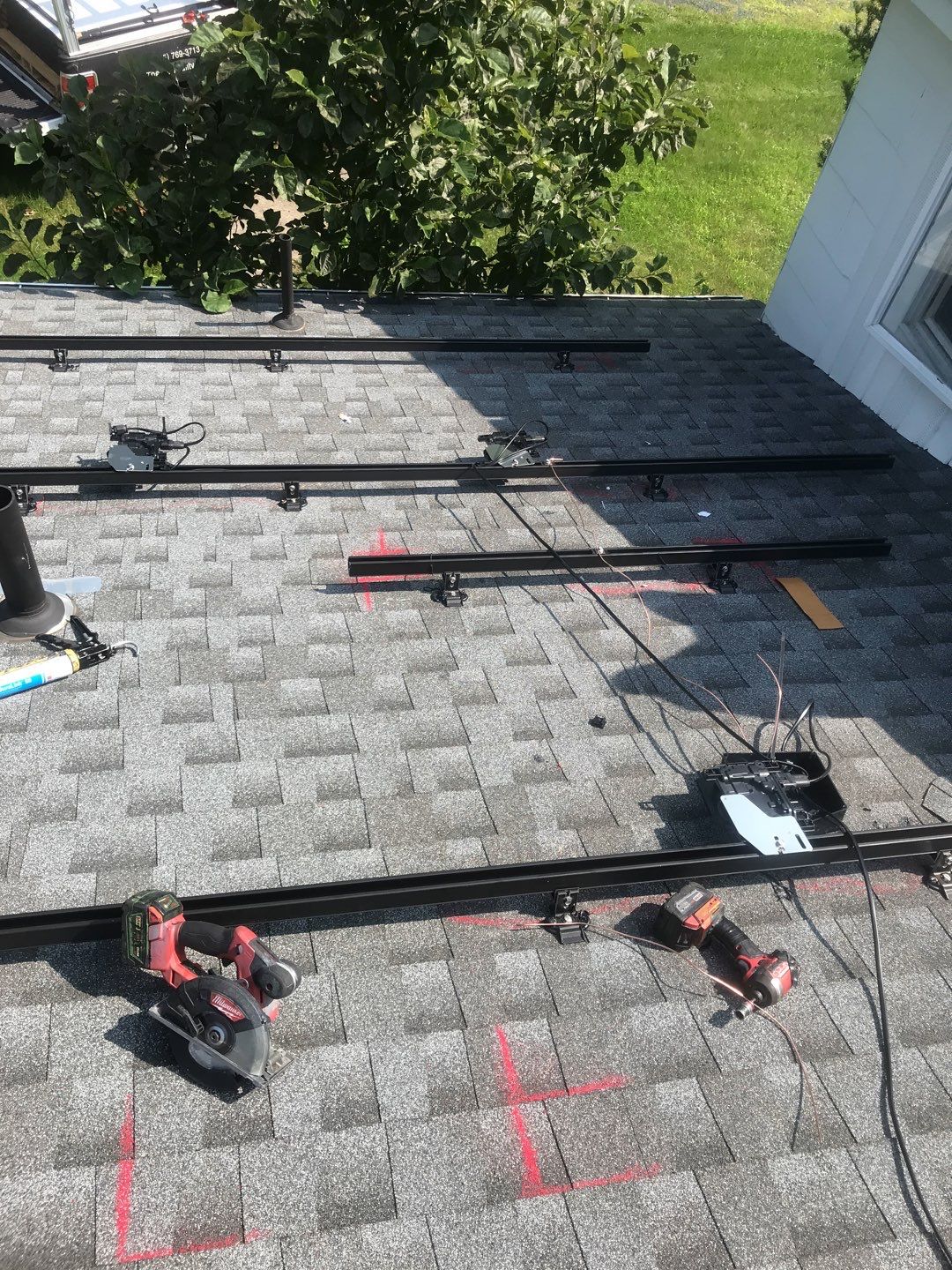 Solar Panel Installation with Battery by Infinity Solar Systems
