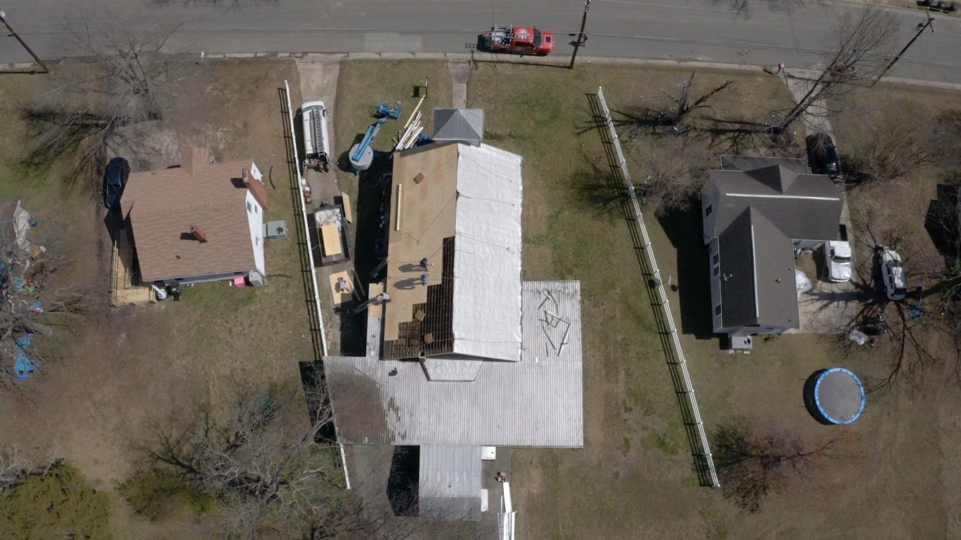 Primitive Baptist Church using Standing Seam Metal by Just In Time Roofing and Restoration
