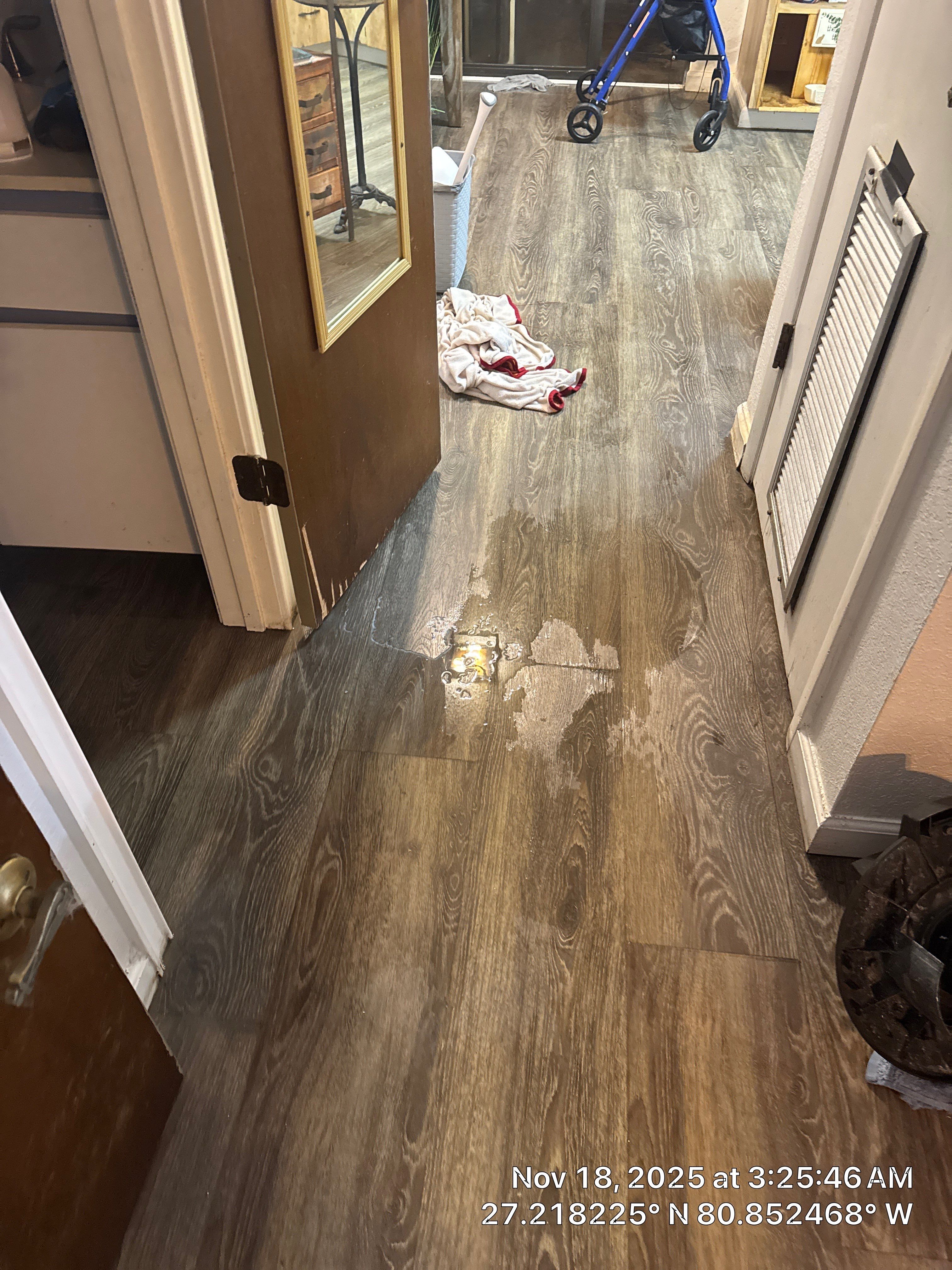 Water damage  by SuperClean 