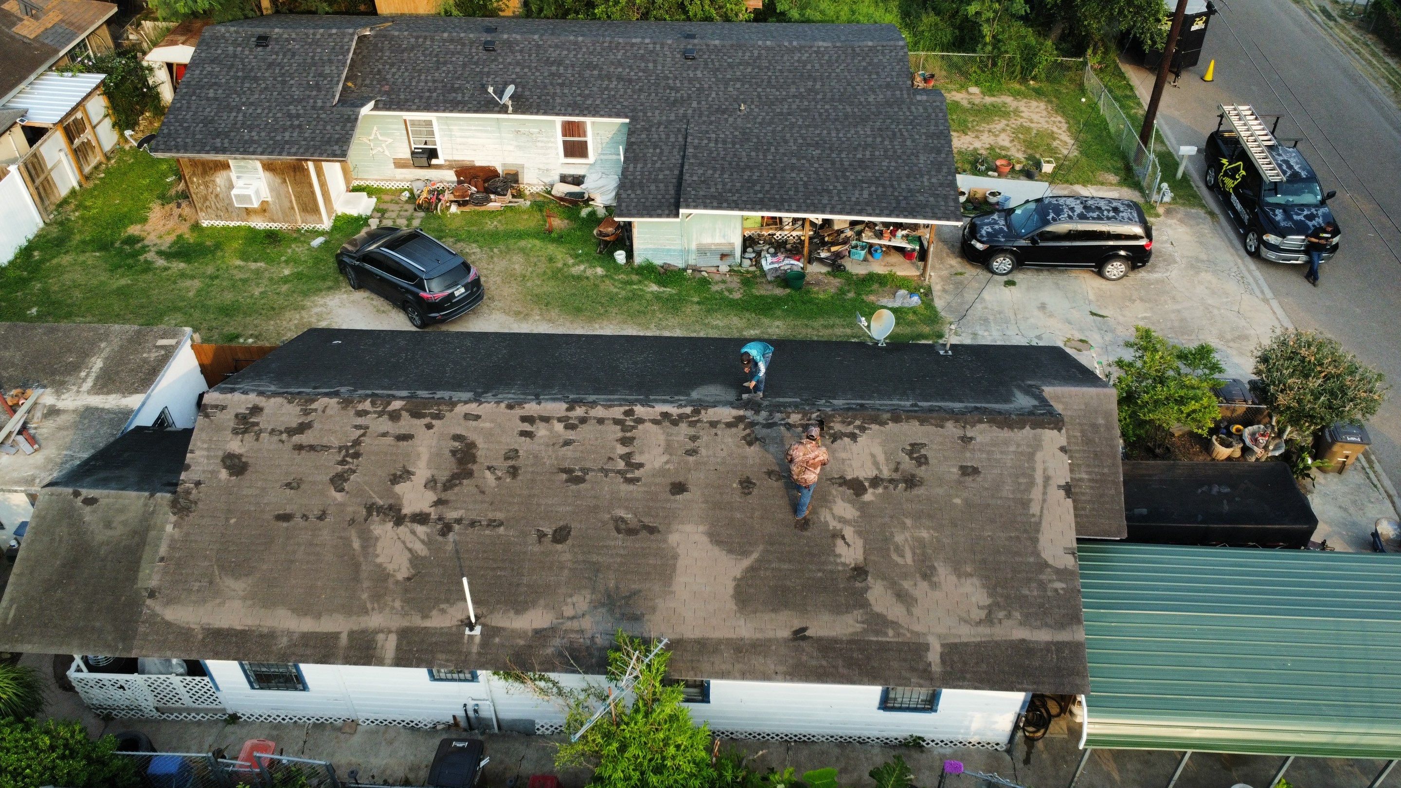 Project in Donna by Bison Roofing  