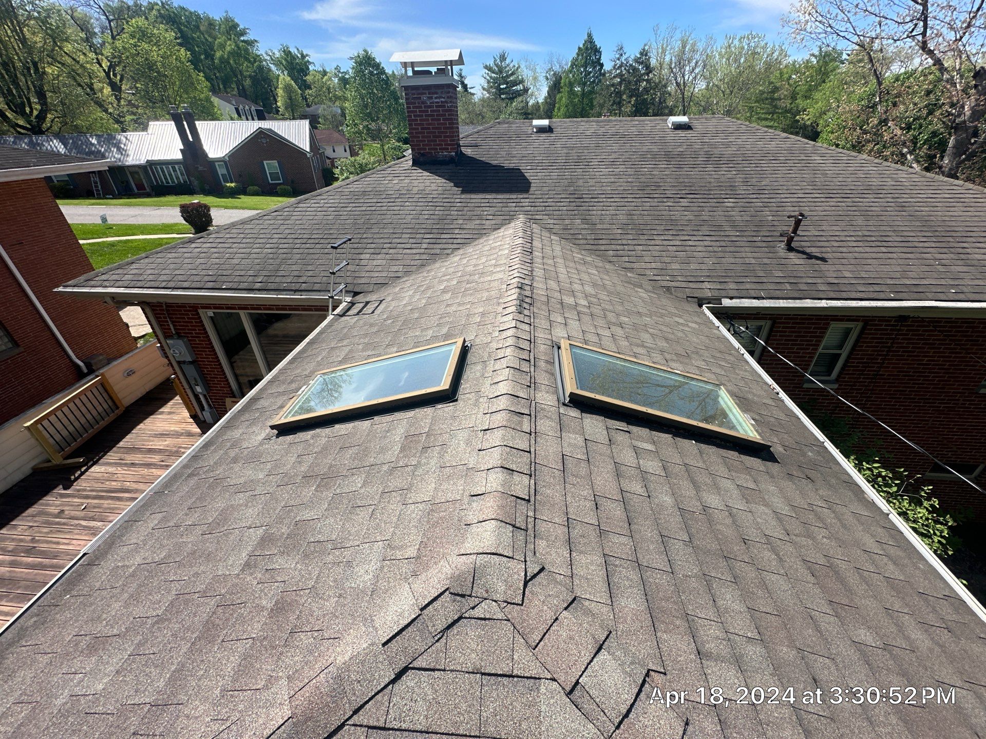Residential Roofing Installation using Certainteed Landmark Pro Shingles by Fahey Roofing + Contracting