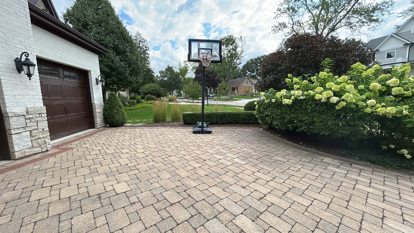 Brick paver clean, sand and seal.  using Surebond SB-1300 by Northern Power Washing LLC.