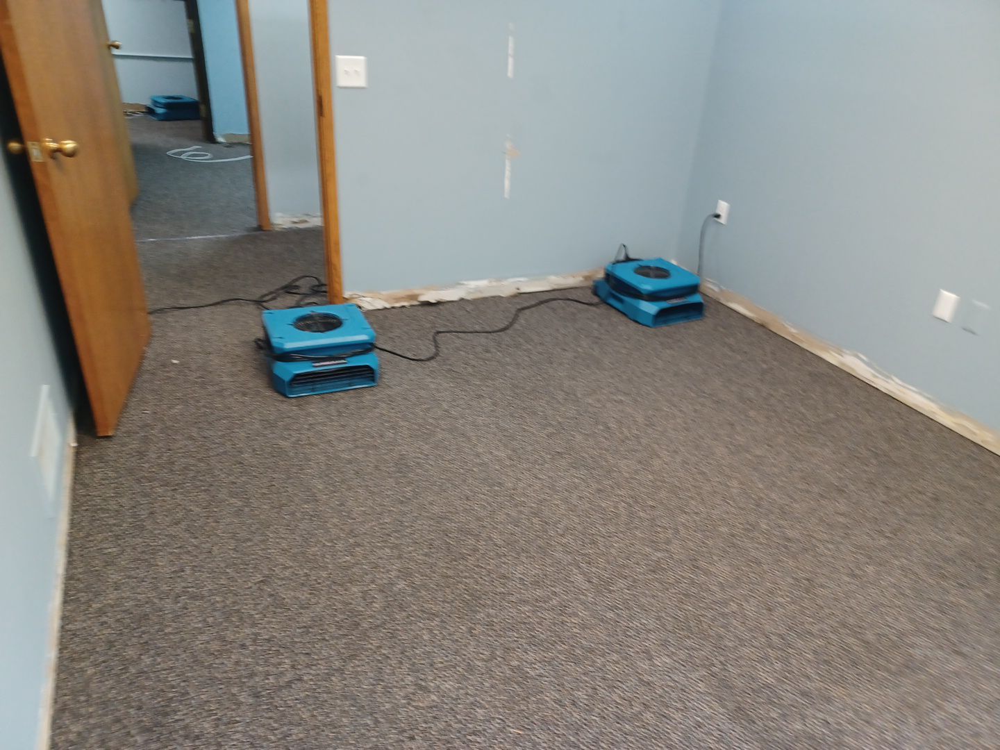 Project in Ann Arbor by EzDry Water Mitigation & Property Restoration