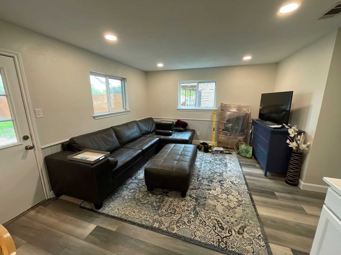 Interior flooring project by Springtree Restoration 
