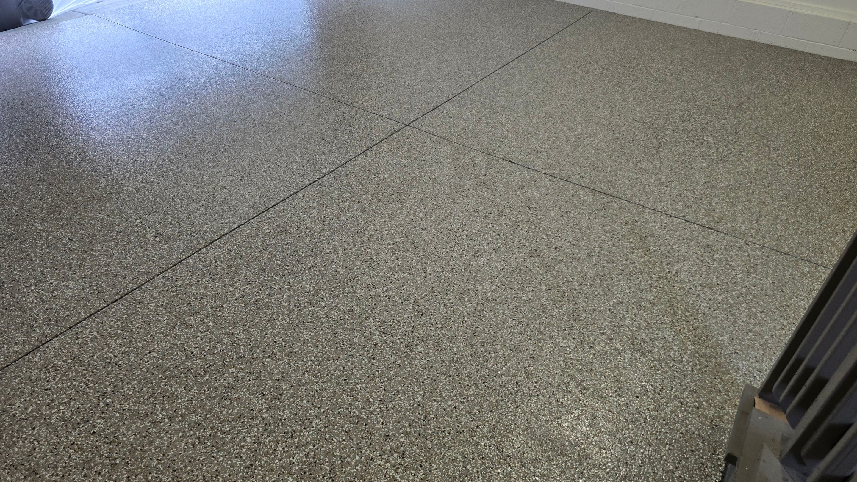 Garage Using Creekbed by Elite Floor Solutions