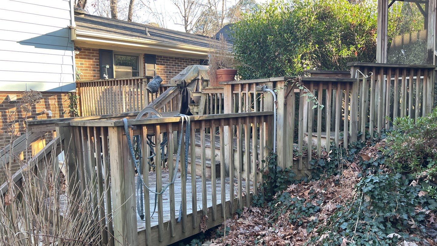 Weathered Deck using Wood Sealant by DuraSeal
