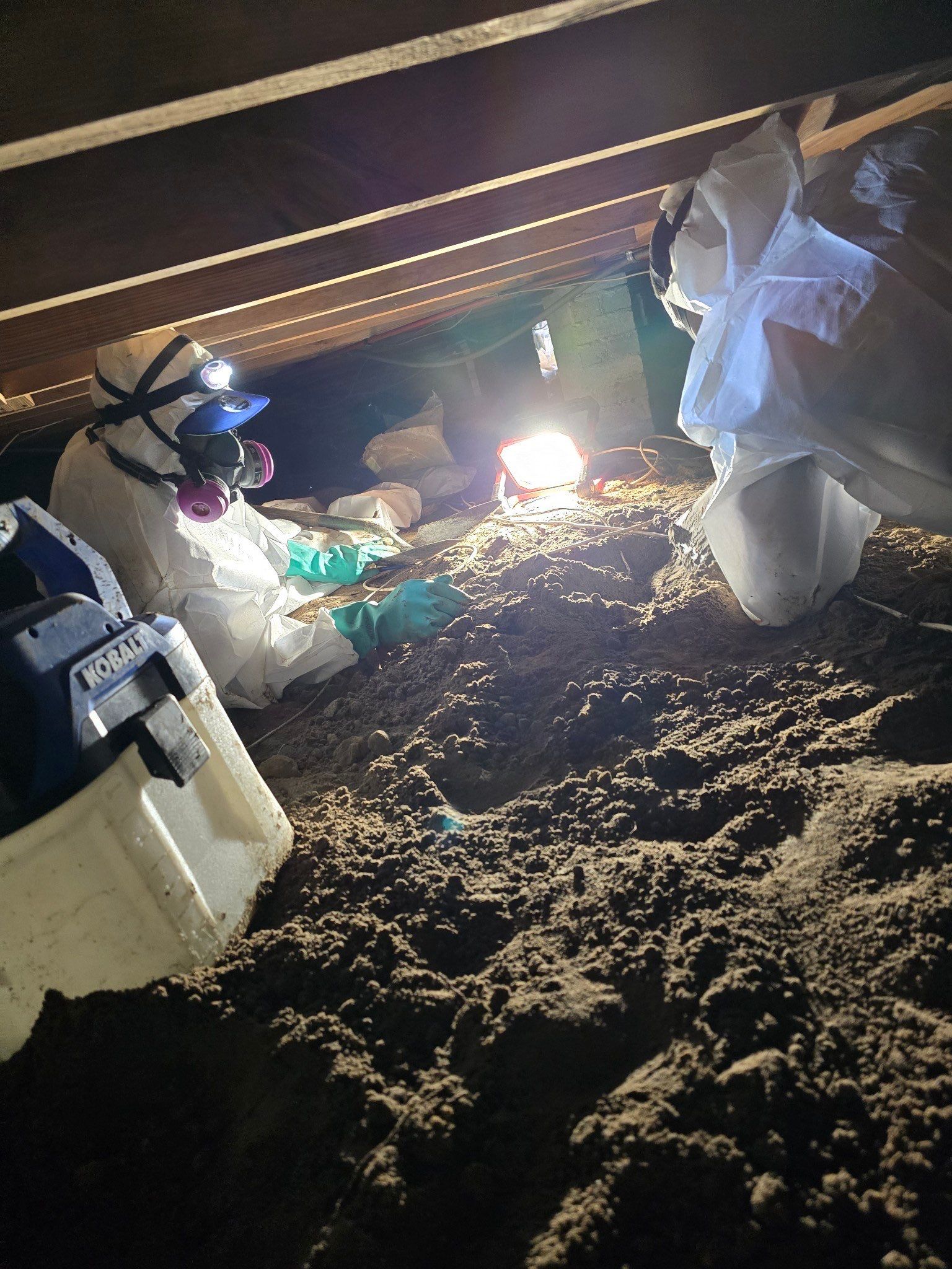 Crawlspace Encapsulation and Mold Remediation by EAS Environmental, LLC.