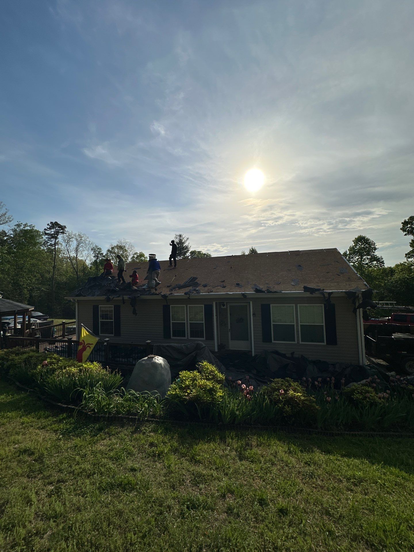 New Roof - GAF Timberline HDZ in Nantucket Morning by Peak 2 Peak Services LLC