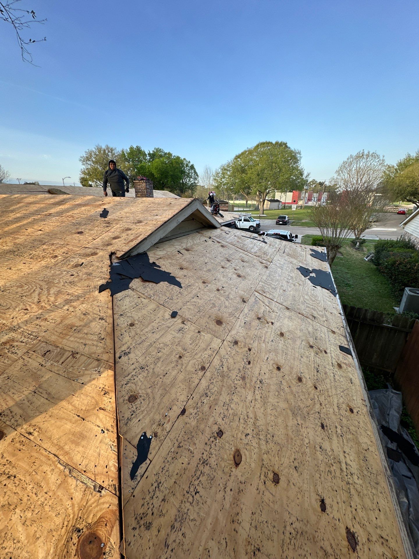 Project in Houston by Motion Roofing