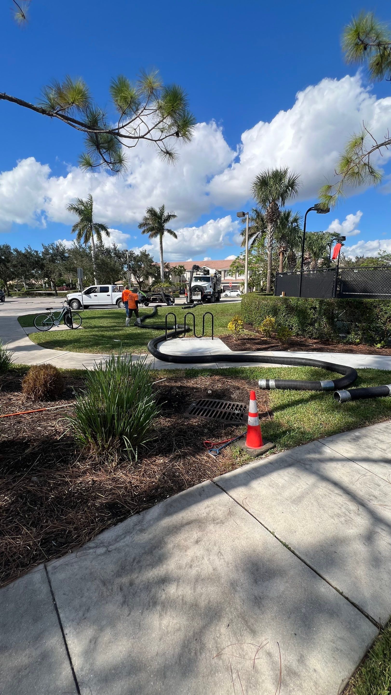Community Stormwater System Catch Basin Cleaning by APS Power & Water