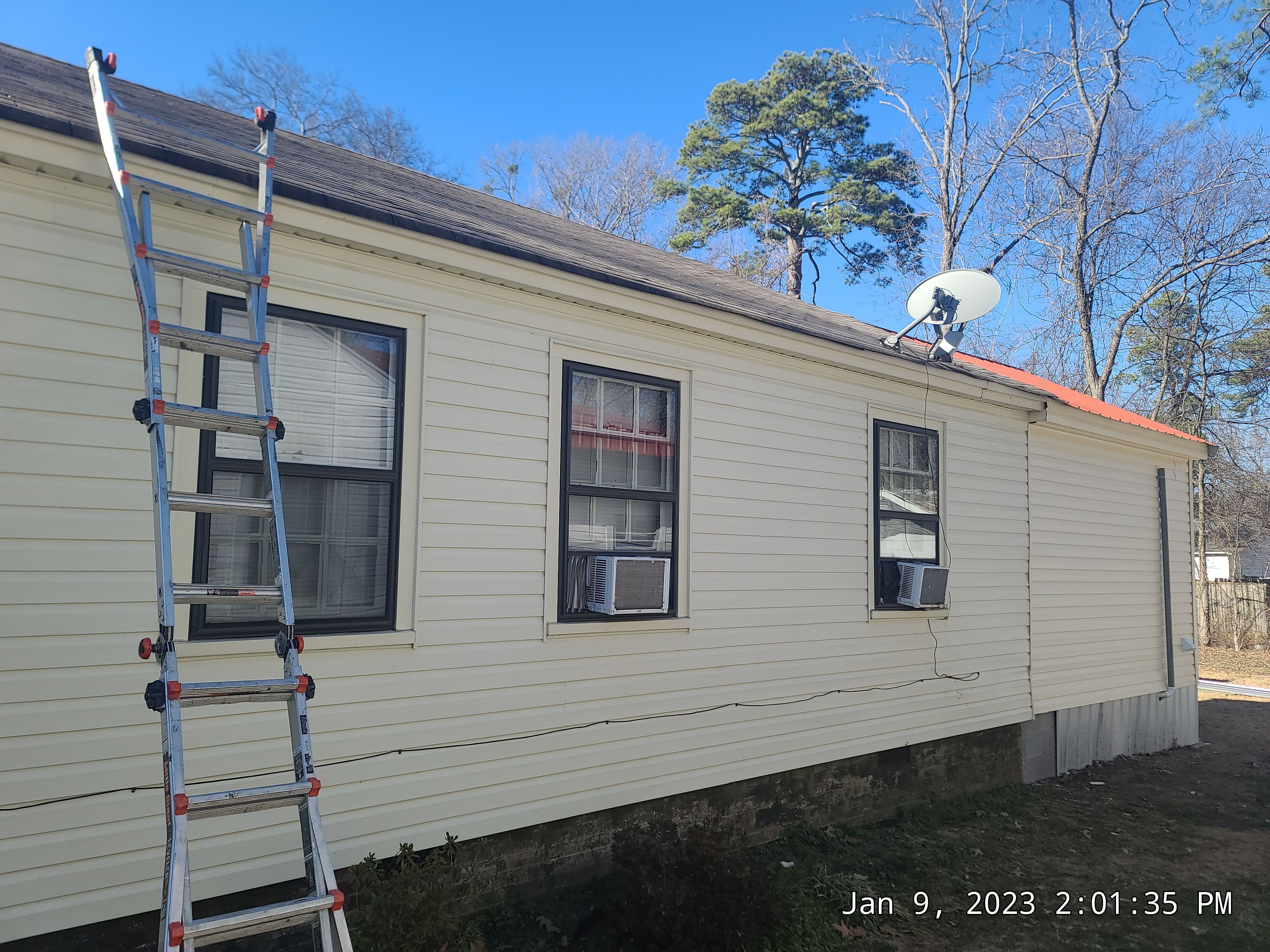 Residential Roofing Installation using 29 gauge metal by Hostetler Roofing