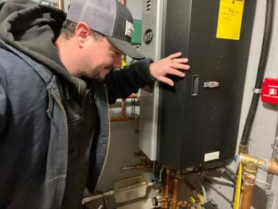 Annual Boiler Service and Plumbing Repair — Marblehead, MA