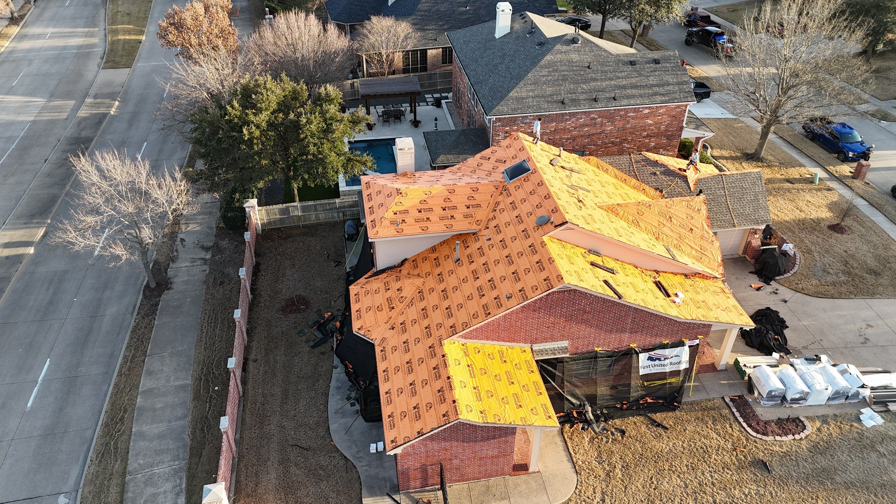 Decra Metal Roof - Shingle XD Stone Coated Roofing Project by First United Roofing & Construction