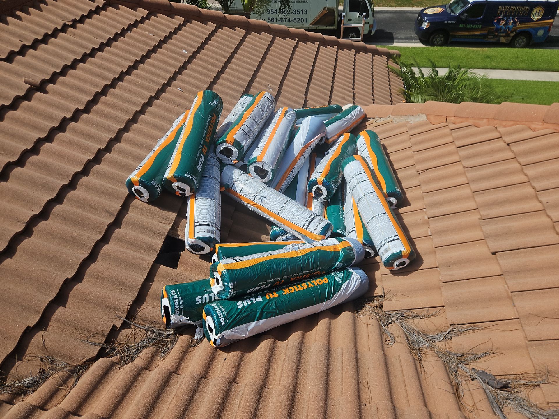 Residential Roofing Installation using WestLake Roofing Tile by BLUES BROTHERS ROOFING