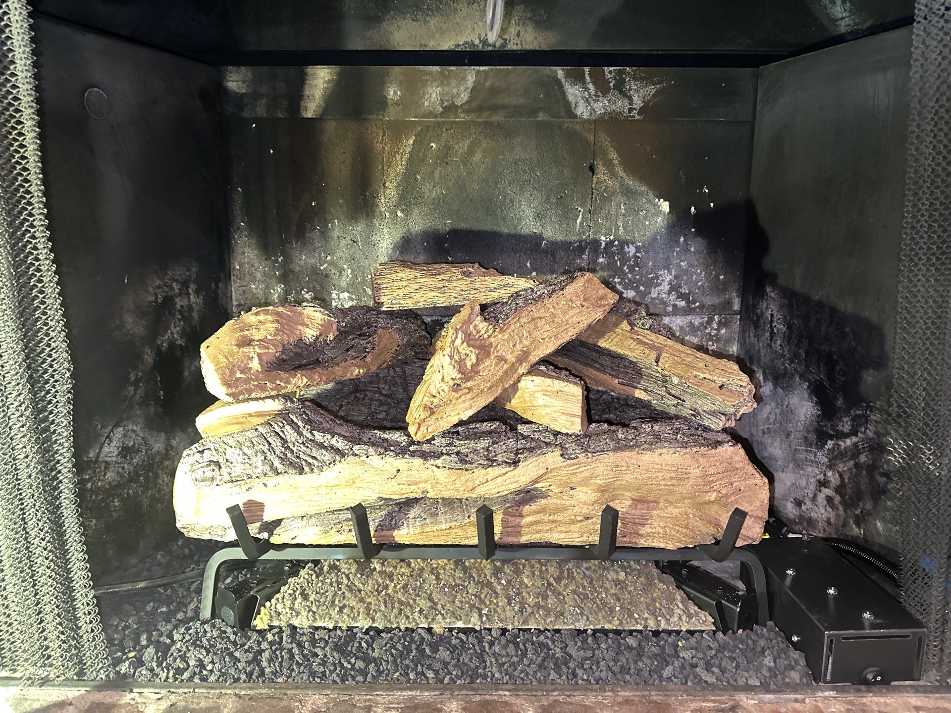 New Log Installation by Hearthmaster