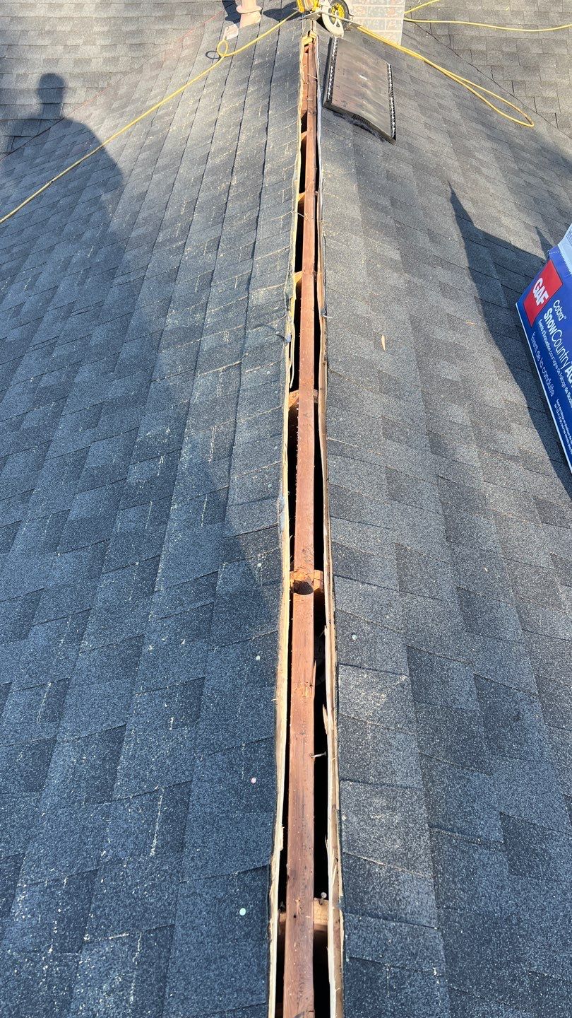 Residential Roofing Installation using GAF Natural Shadow  by A & H Roofing and Contracting