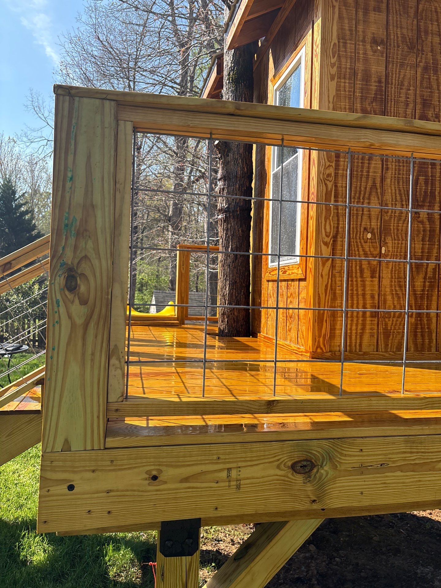Tree House using Wood Sealant by DuraSeal