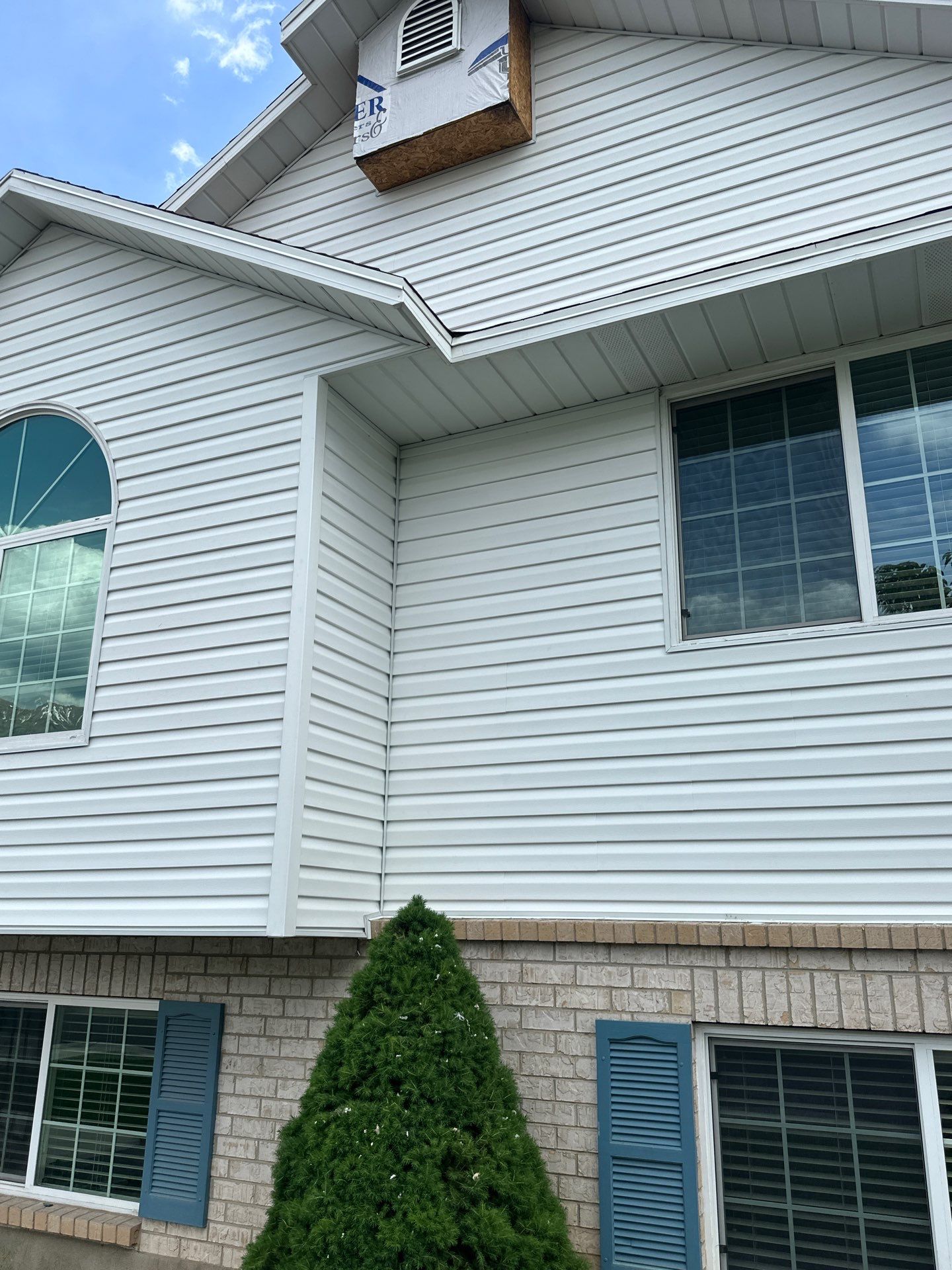 Project in Orem by Master Rain Gutters.