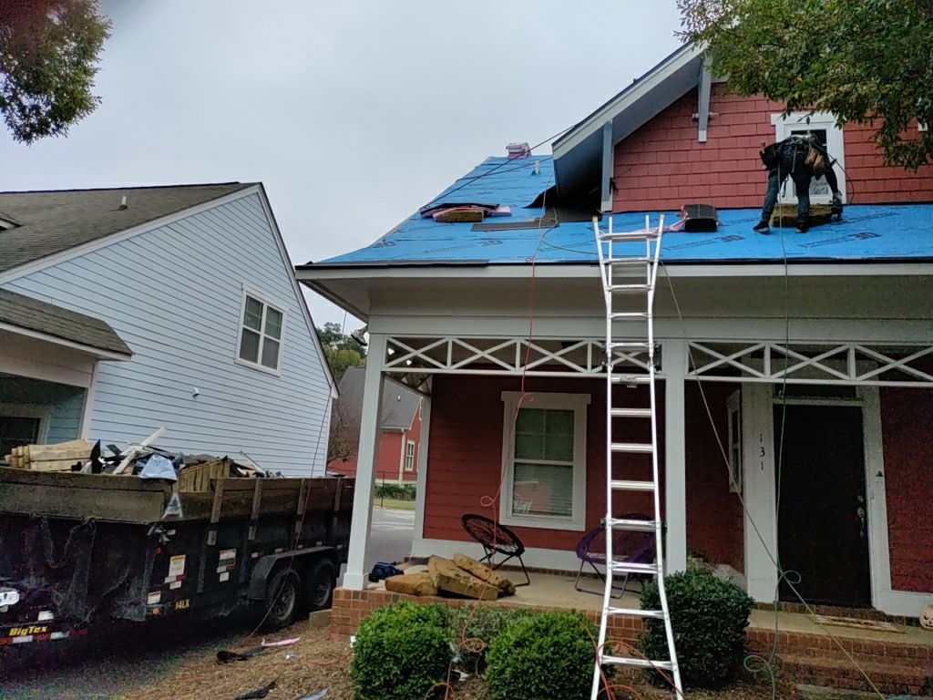 Residential Roofing Installation using Owens Corning by Inspector Roofing and Restoration