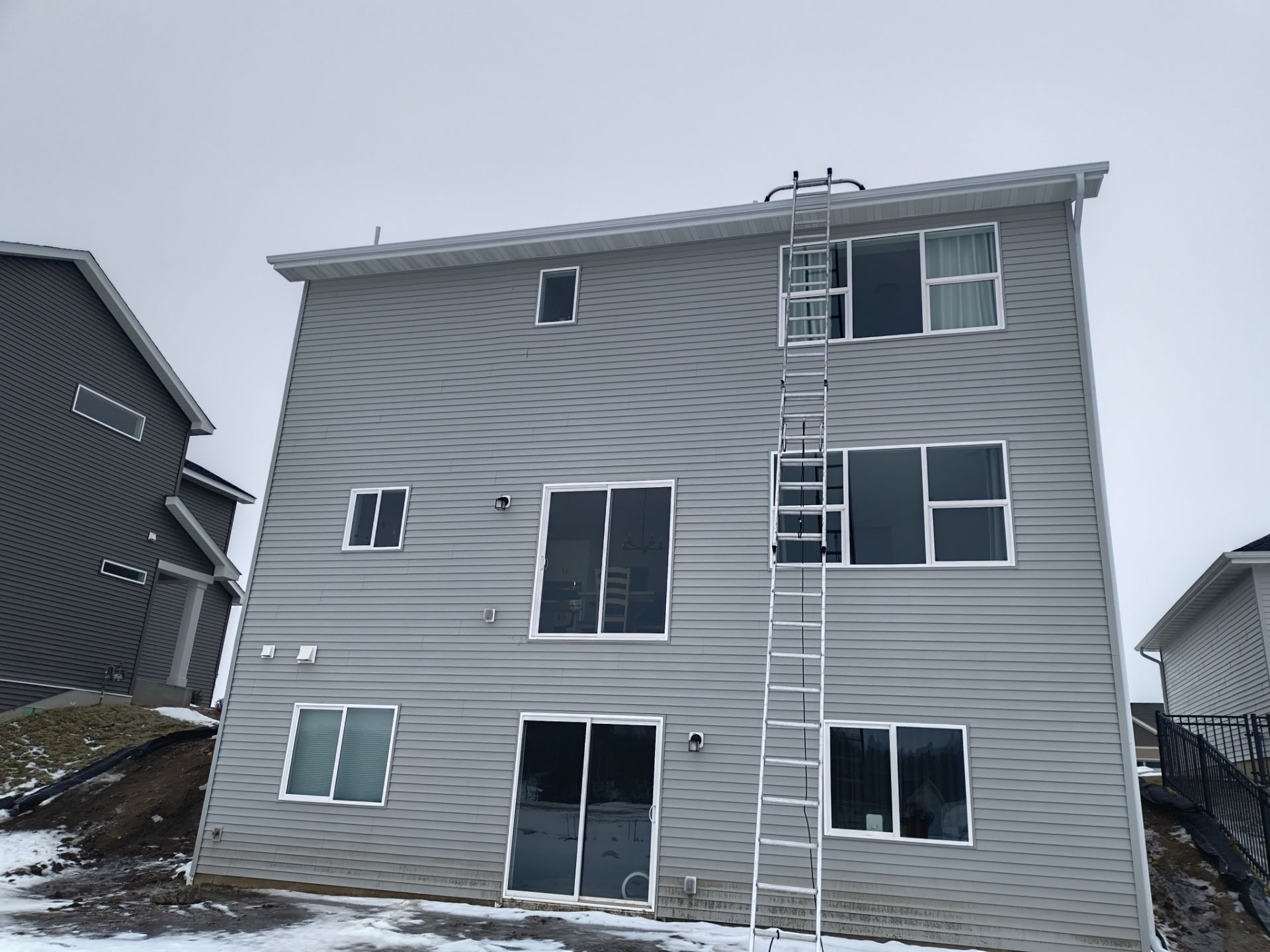 Residential Seamless Gutter and Downspout Installation in Buffalo by Next Level Seamless Gutters / Exteriors Inc.