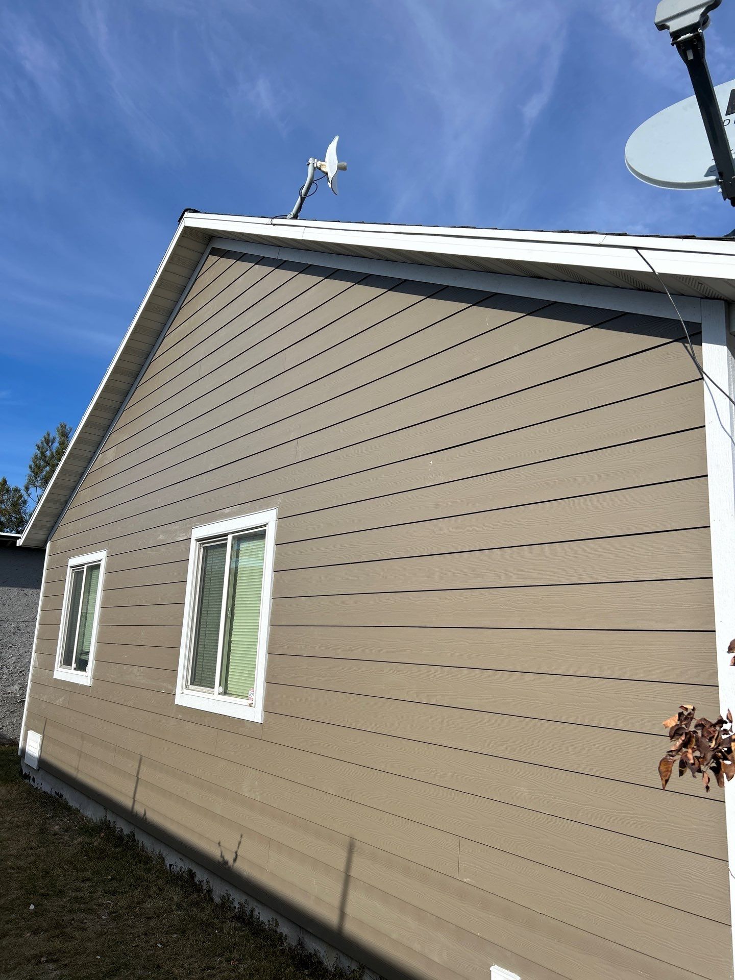 Orem | Complete Fiber Cement Upgrade | Timber Bark & Arctic White by Ideal Siding Utah