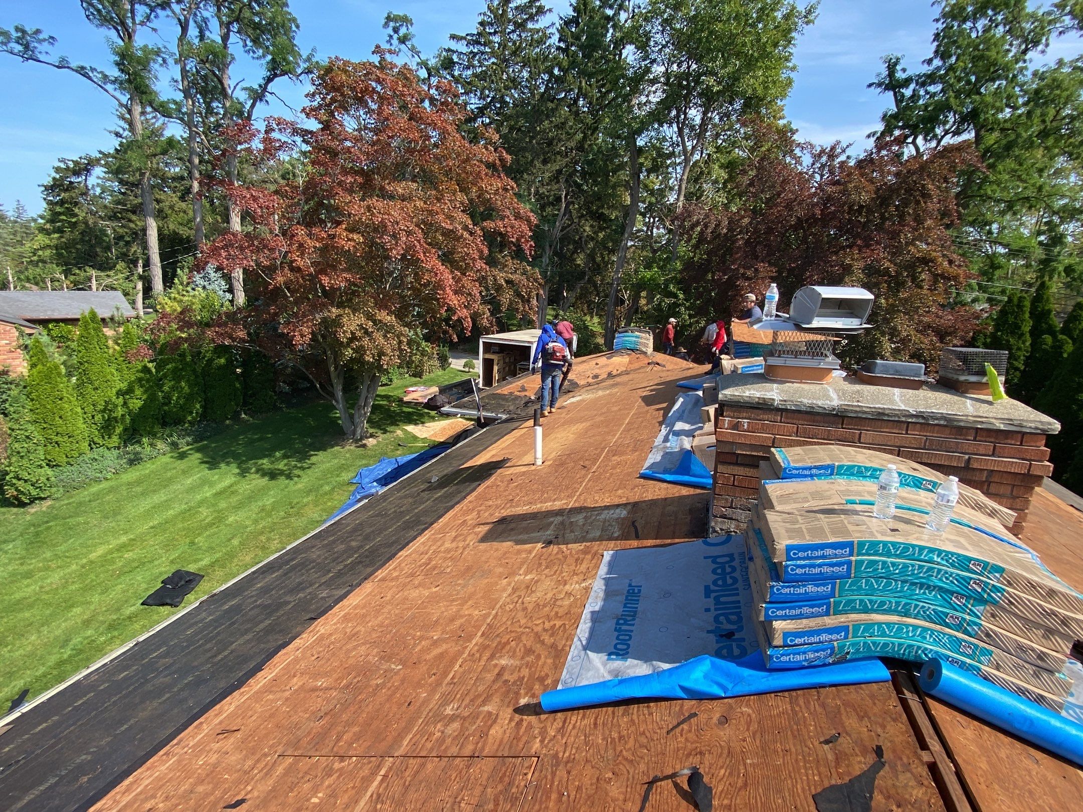 Roof Replacement using CertainTeed Landmark by 180 Contractors