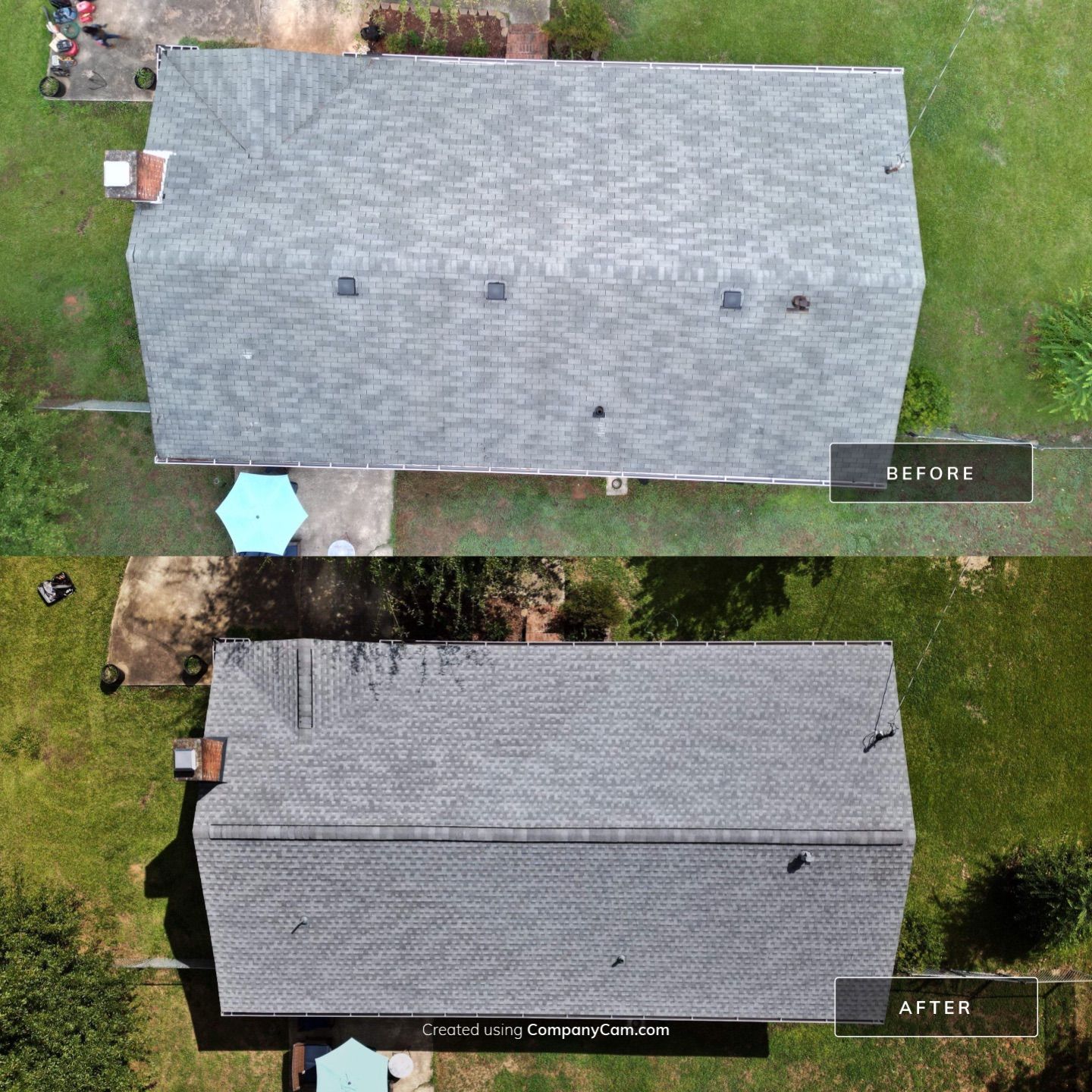 Roof replacement and Gutters Guards Installation  by Deerfield Roofing LLC