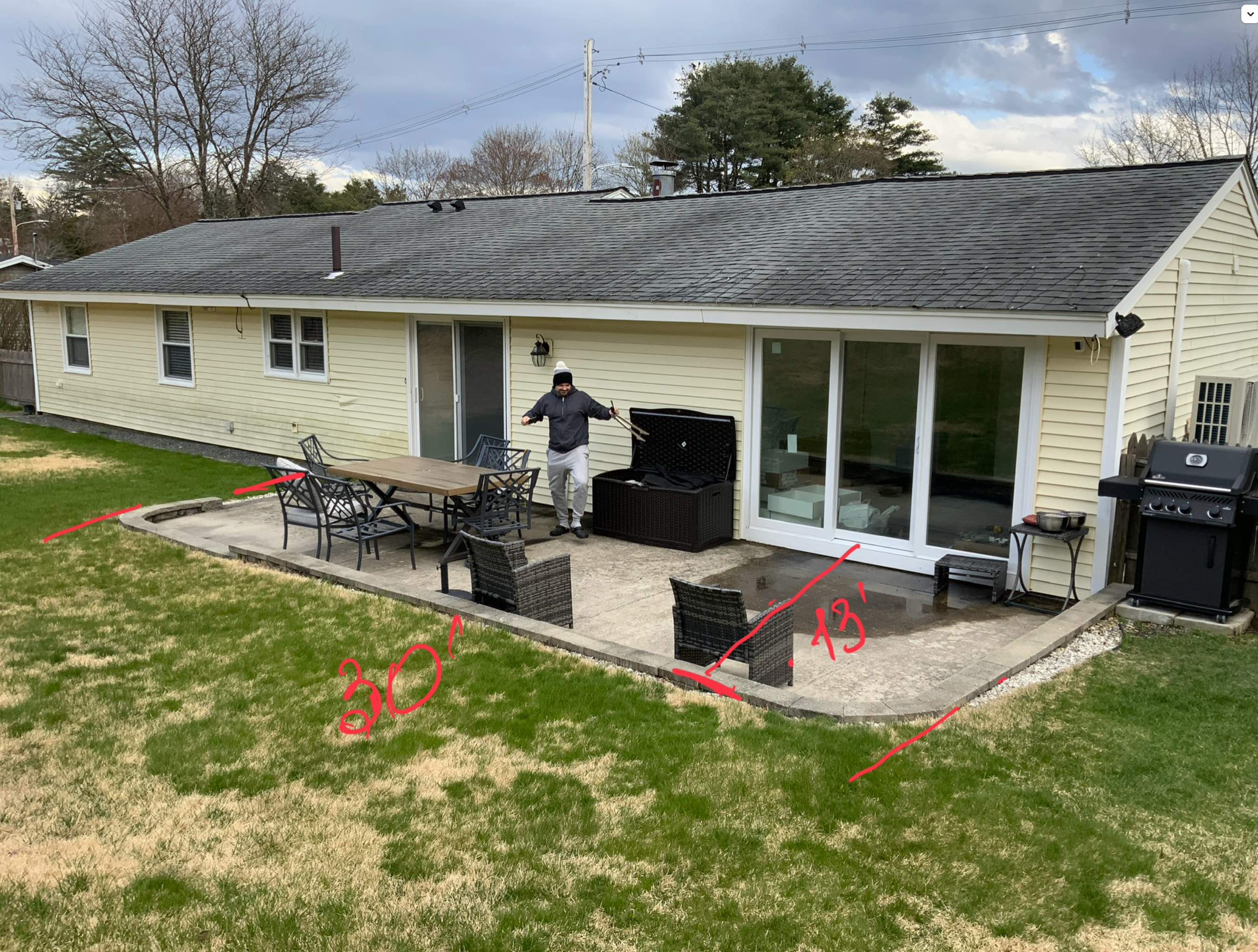 Composite Deck Installation in Hudson by UBrothers Construction