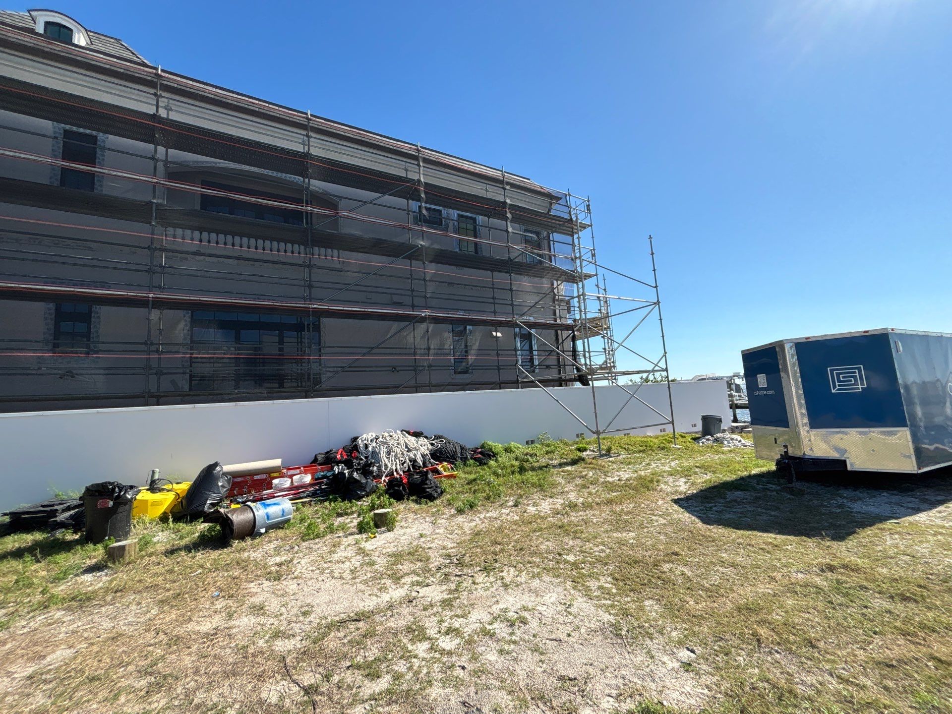 Gutter Installation using Half Round Seamless Gutters in Tampa FL by Gutter Professors