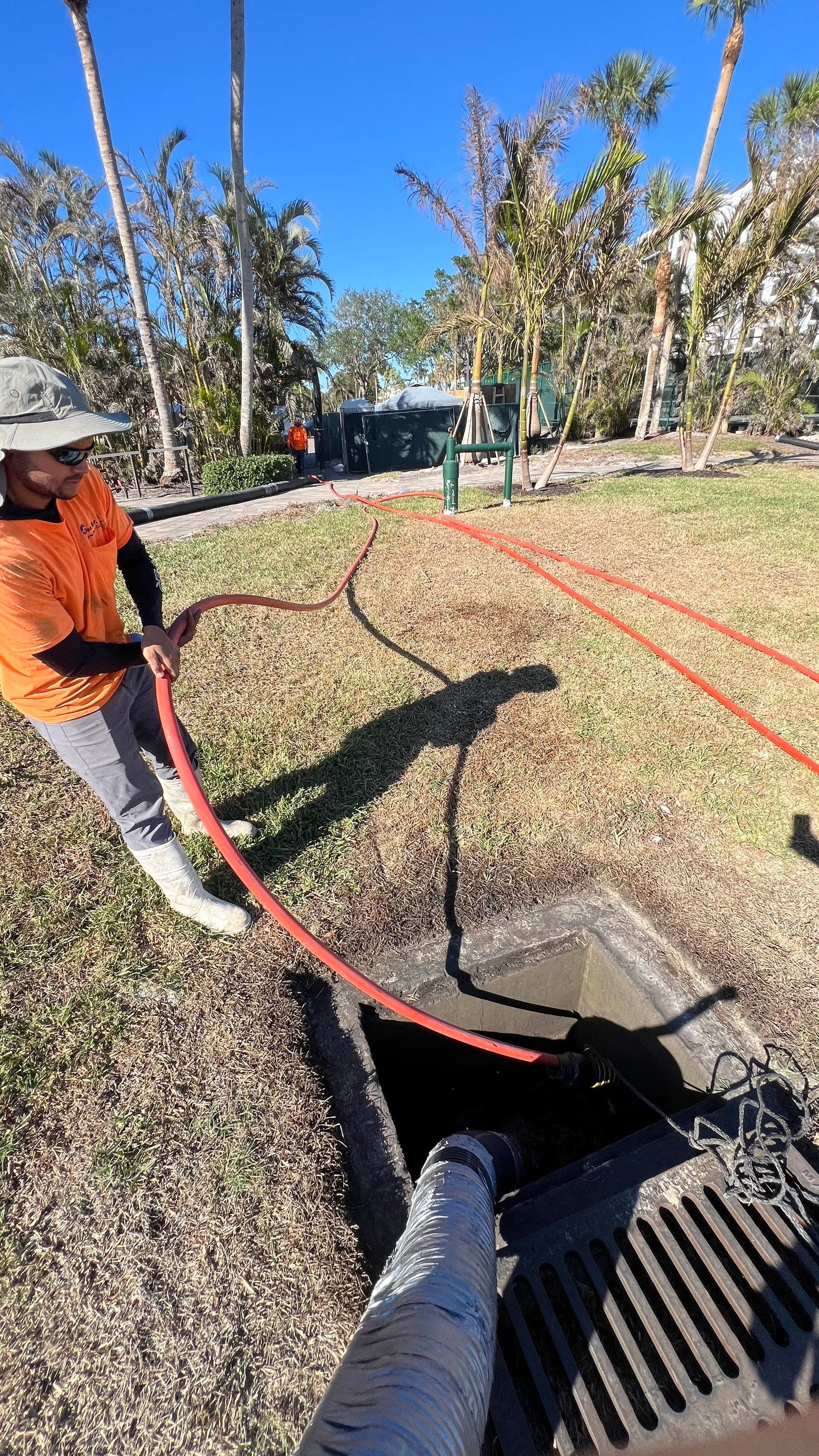 Naples Condo Complex Stormwater System Maintenance and Hurricane Cleanup by Don Mar, Inc. Storm Water Solutions