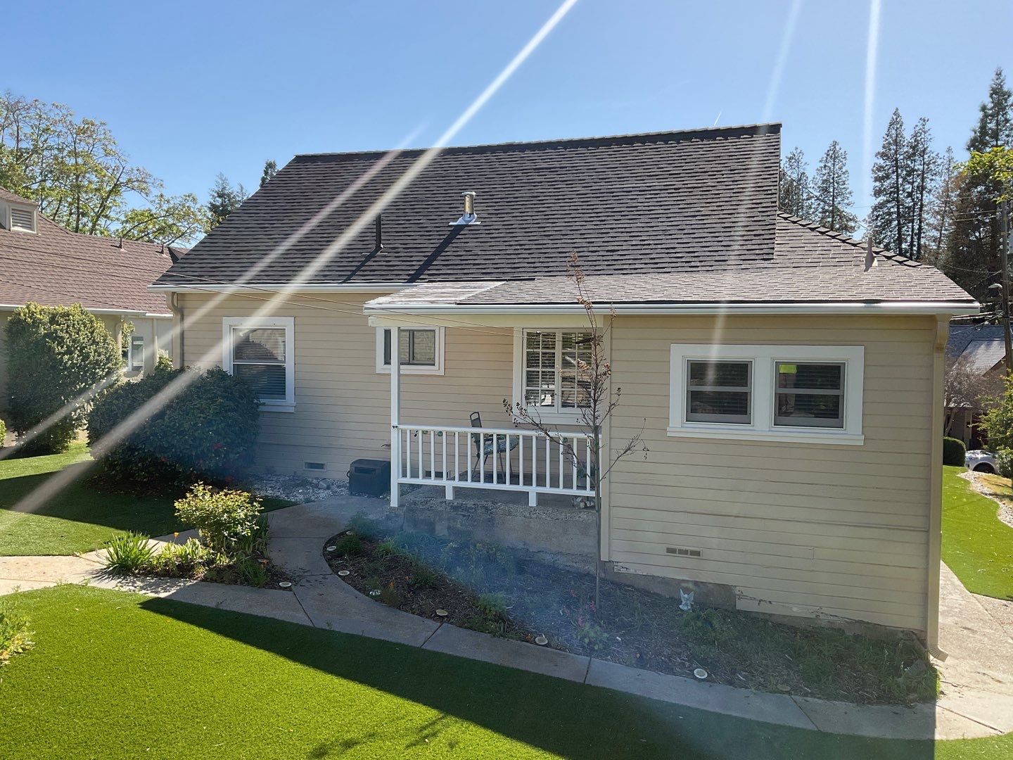 Gutter Installation using Englert LeafGuard Gutters by Byers Enterprises 
