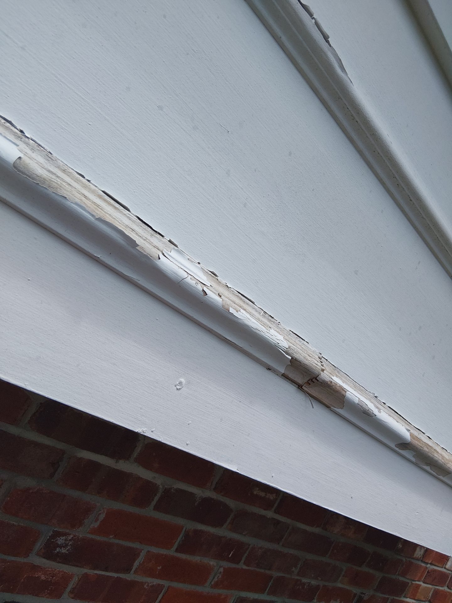 2nd-Story Exterior Trim Paint Repair – Chesterfield, MO by Legendary Services Company LLC.