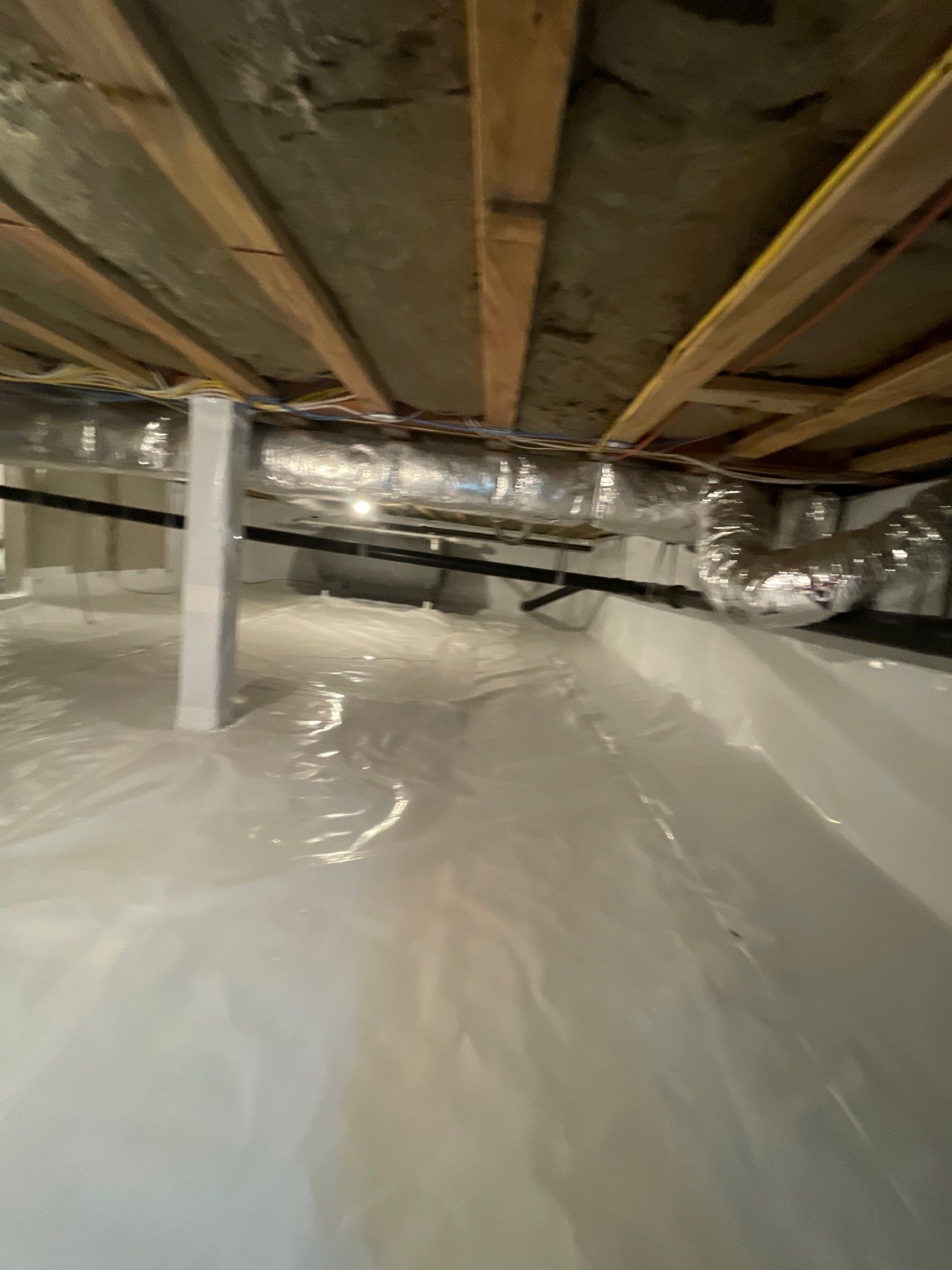 Crawl Space Encapsulation by NYS Foam & Energy