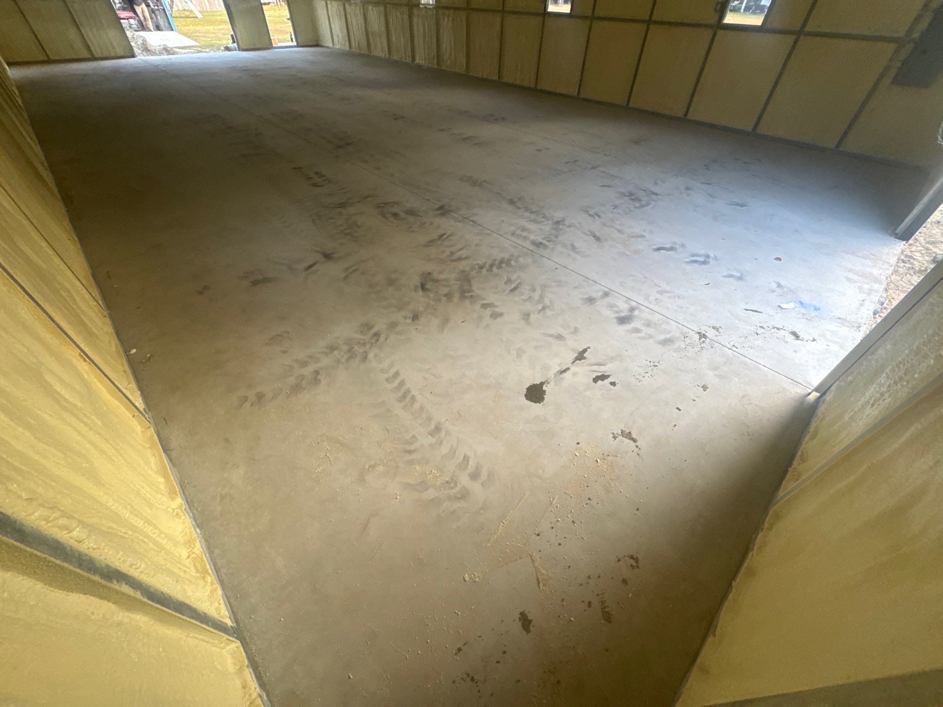 Metal Building/Kennel in Williston, FL in Smoke by Cross Creek Concrete Coatings