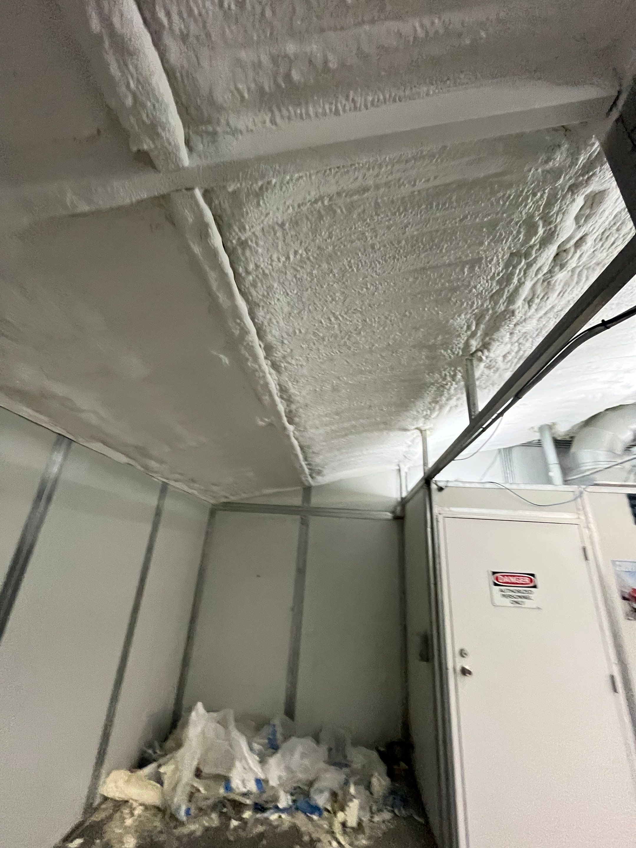 Sunnyvale Tx, Close cell spray foam custom garage  by Apex Insulation Solutions