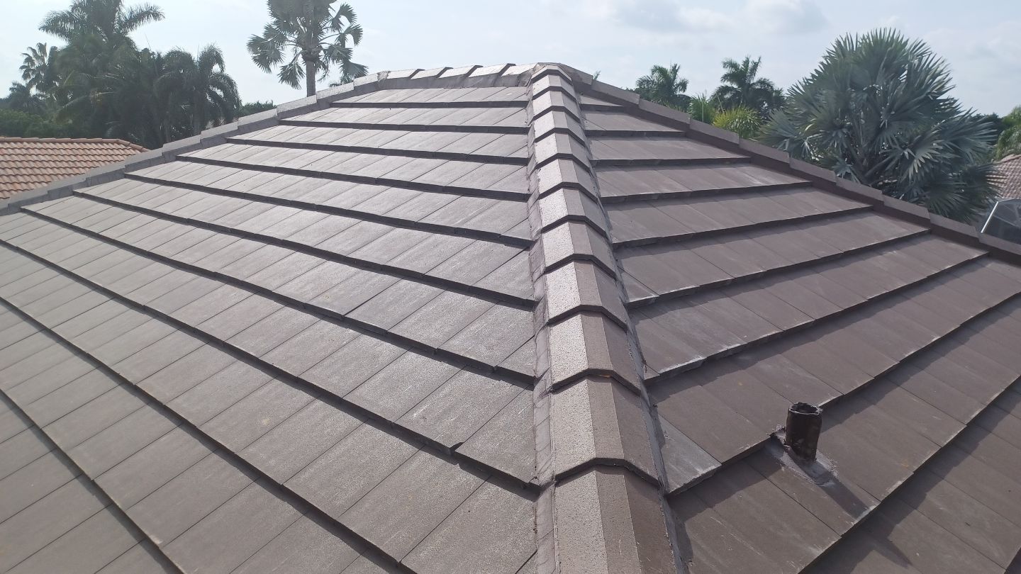 Residential Roofing Installation using Eagle Roofing Tile by BLUES BROTHERS ROOFING