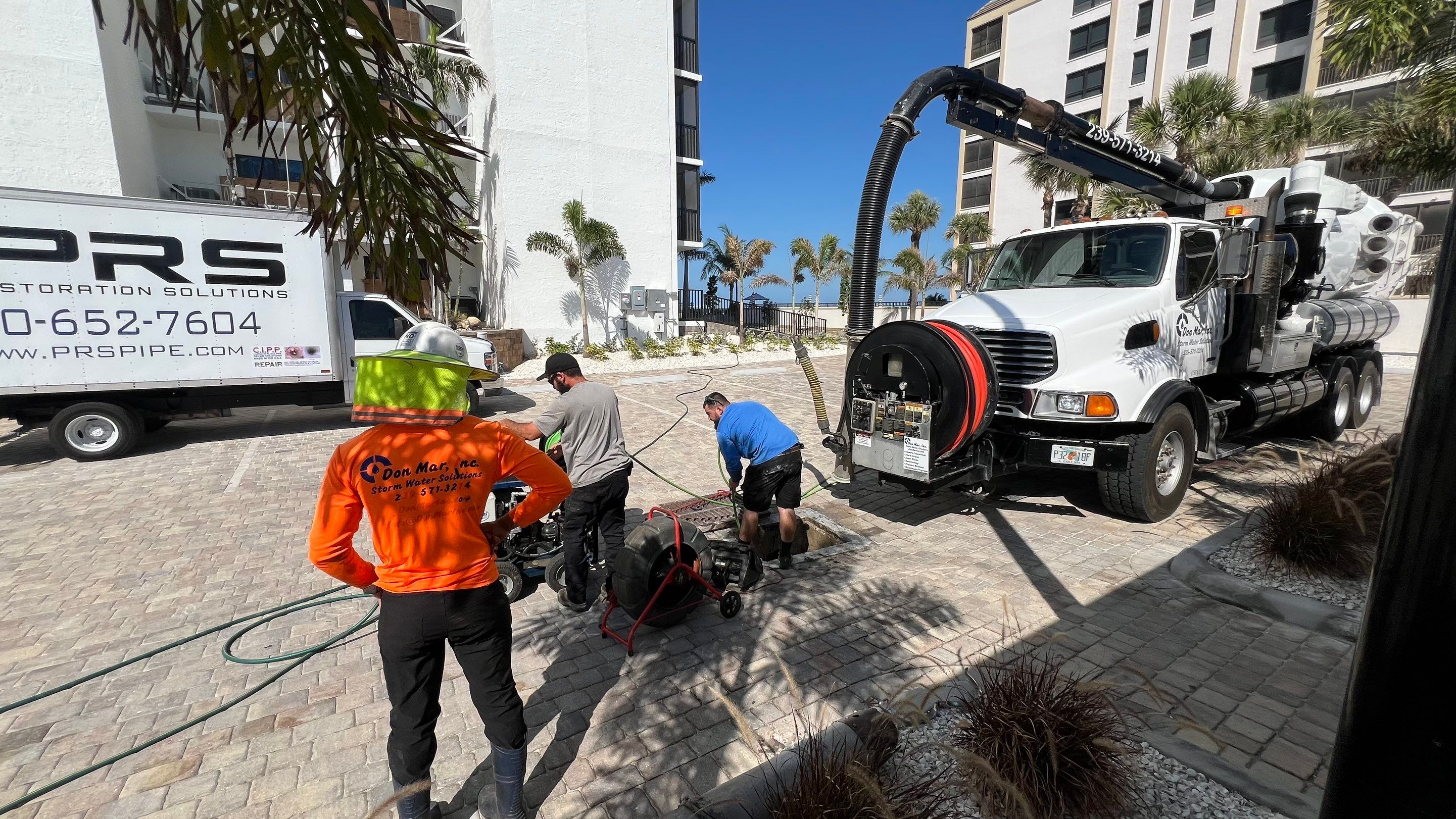 F.M.B. Condo Stormwater System Maintenance by APS Power & Water