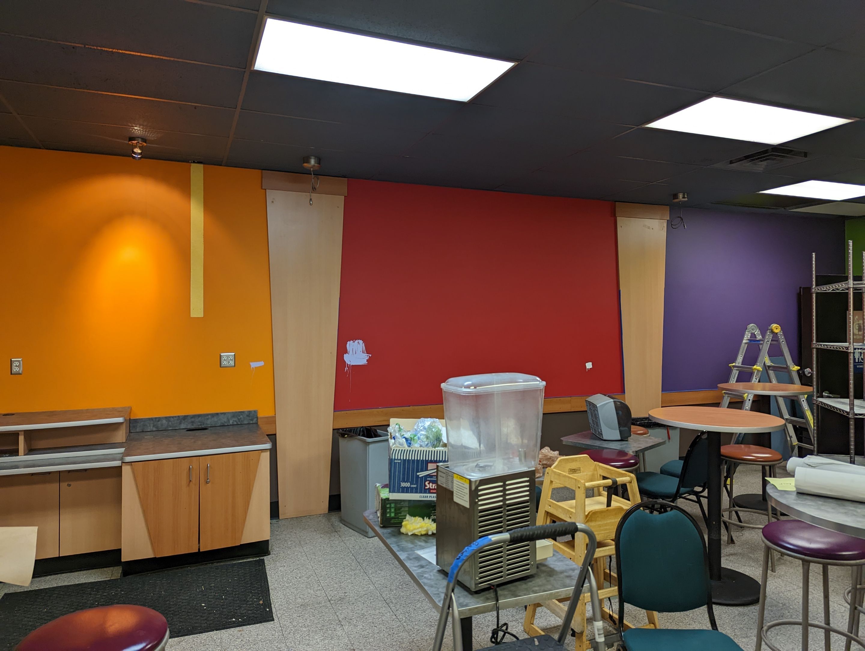 Local Bakery Gets Fresh Paint! by Midnight Sun Painting