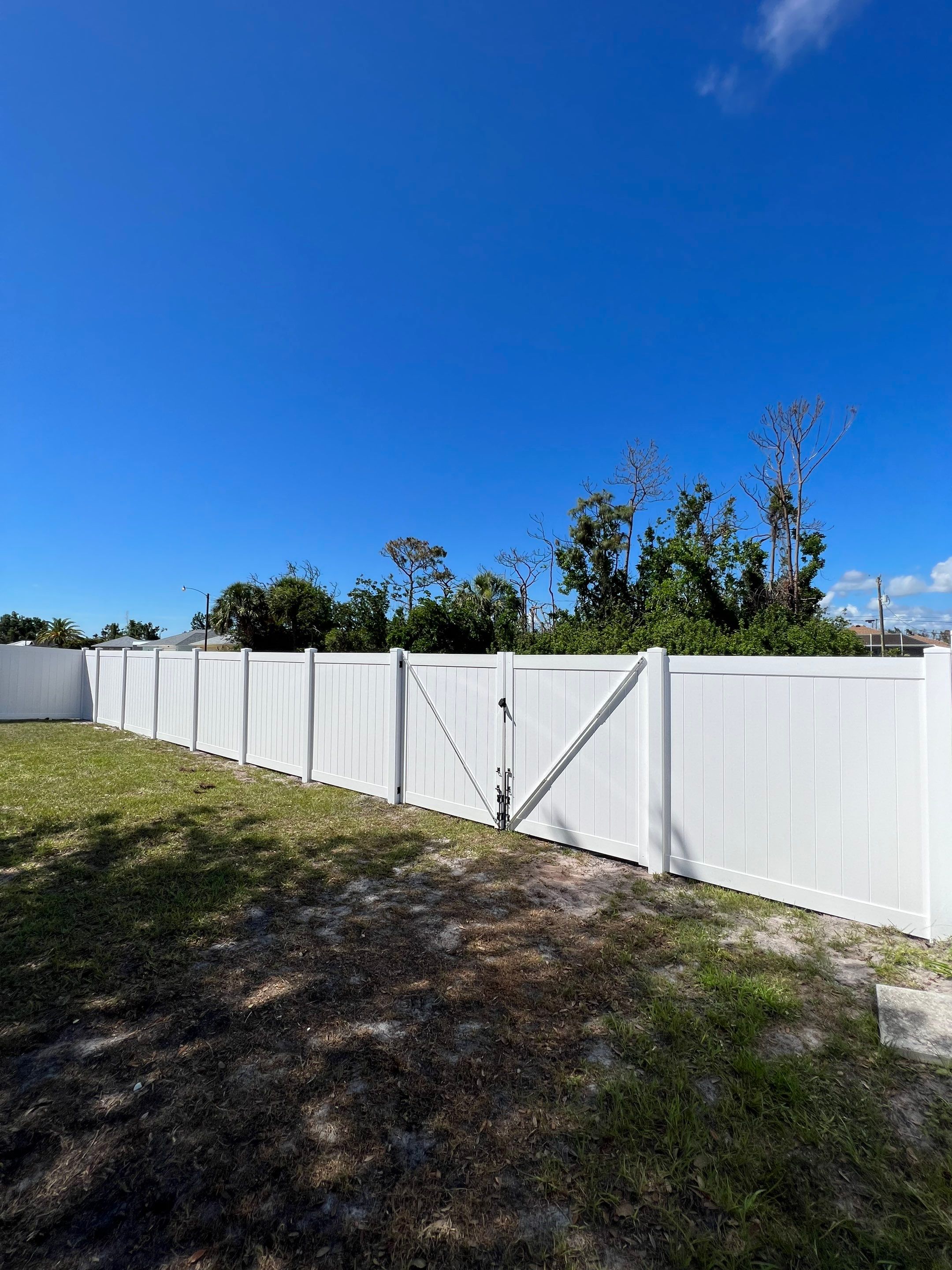 Vinyl Fence Installation using Vinyl Privacy Fence  by Asap fence and gates, LLC