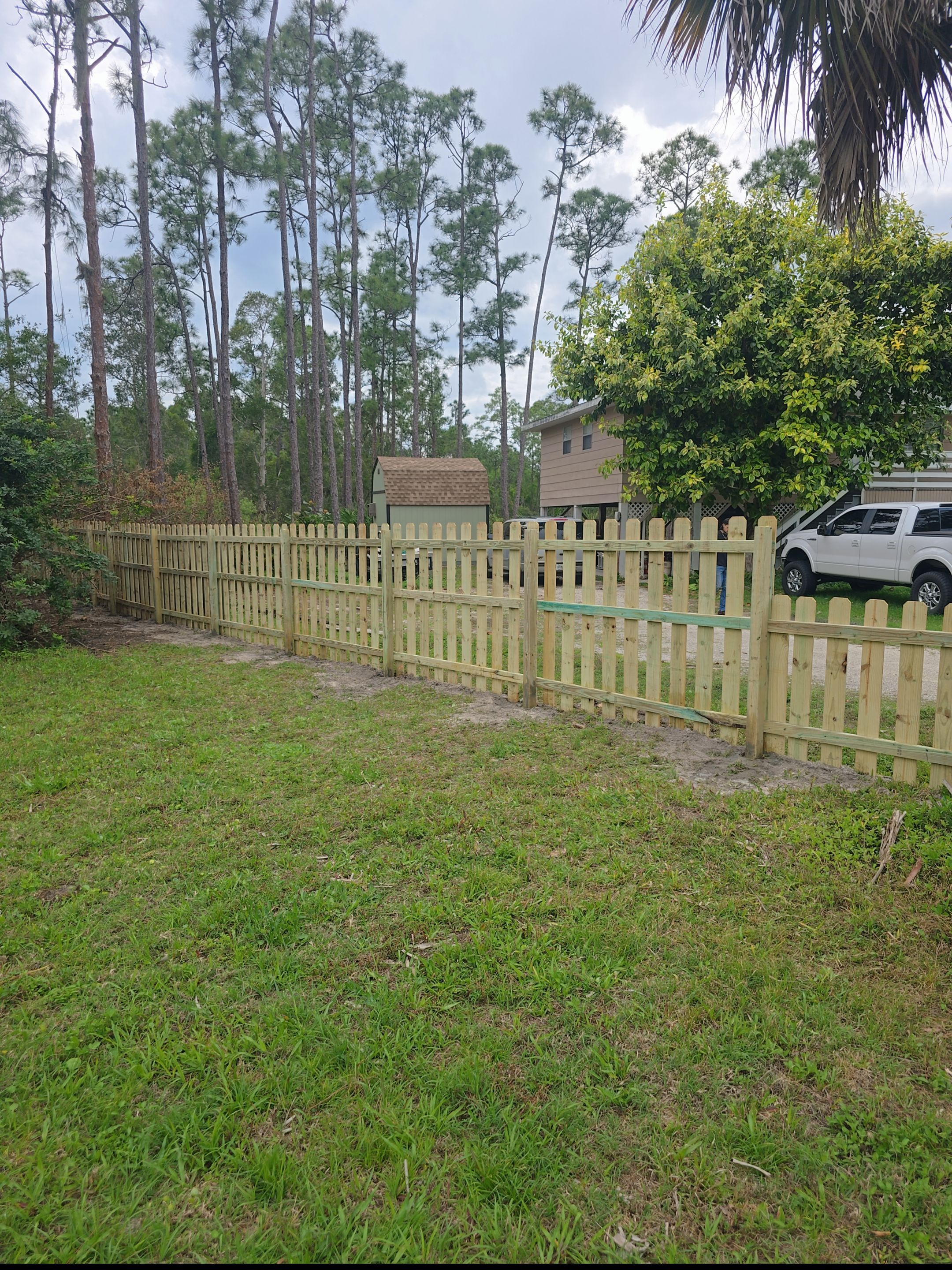 Wood Install in Port Charlotte by True Fence LLC