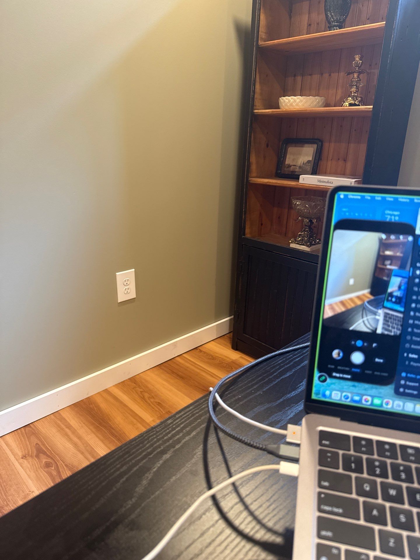 Lincoln Home Office Interior Painting and Flooring Update by CompanyCam Sales Demo