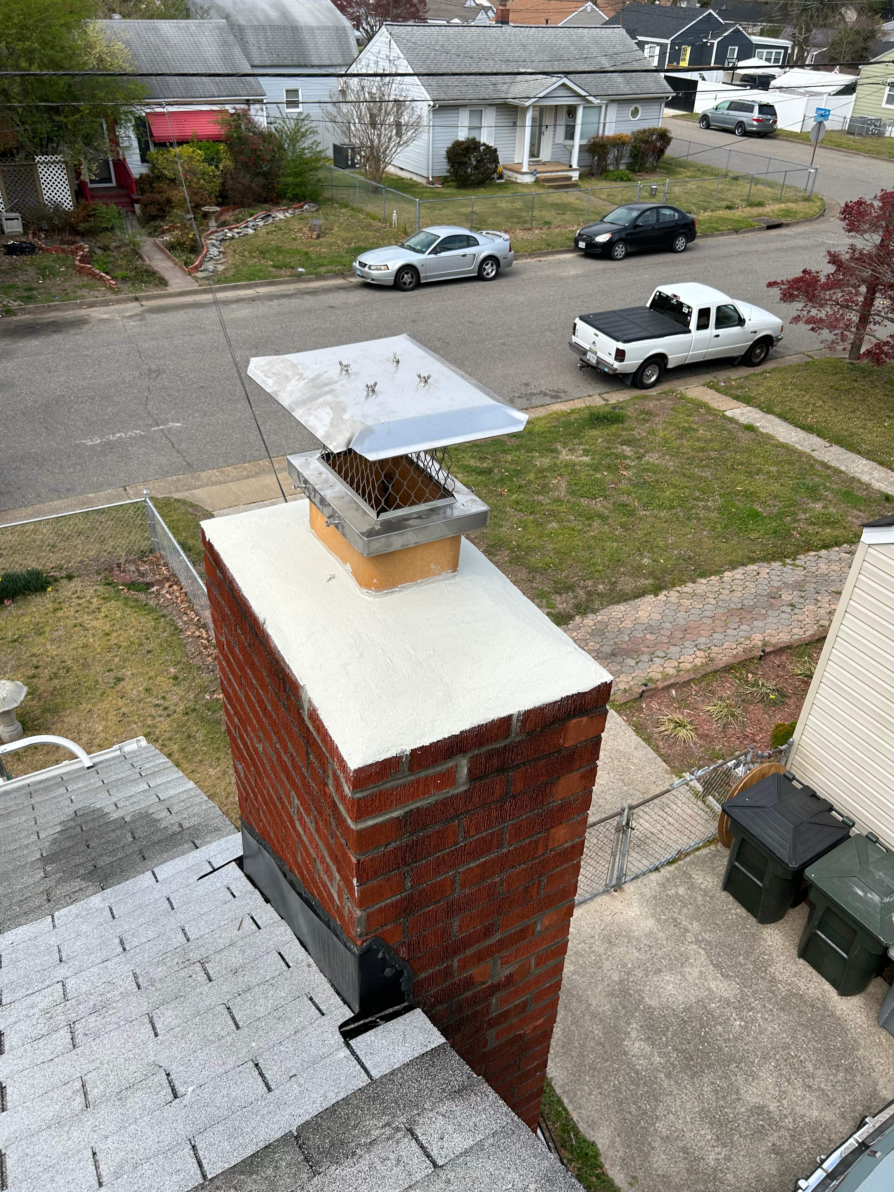 Masonry Stairs and Crown Repairs in Hampton, VA by Premier Chimney and Roofing