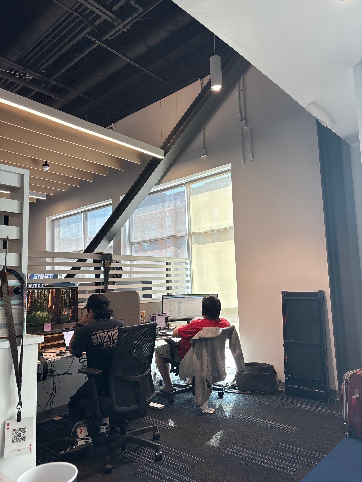 Modern Office Interior Build-Out with Custom Acoustic Treatments in Lincoln by CompanyCam Sales Demo