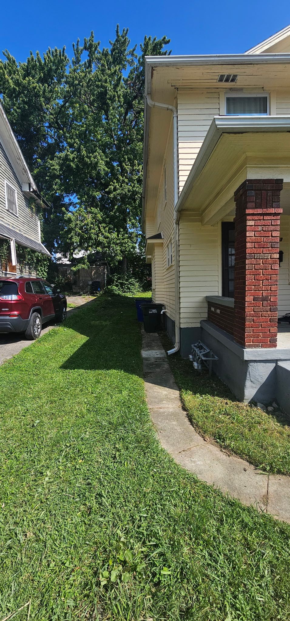 Residential Property Maintenance and Lawn Mowing in Dayton by Level Up Roofing and Restoration Services LLC