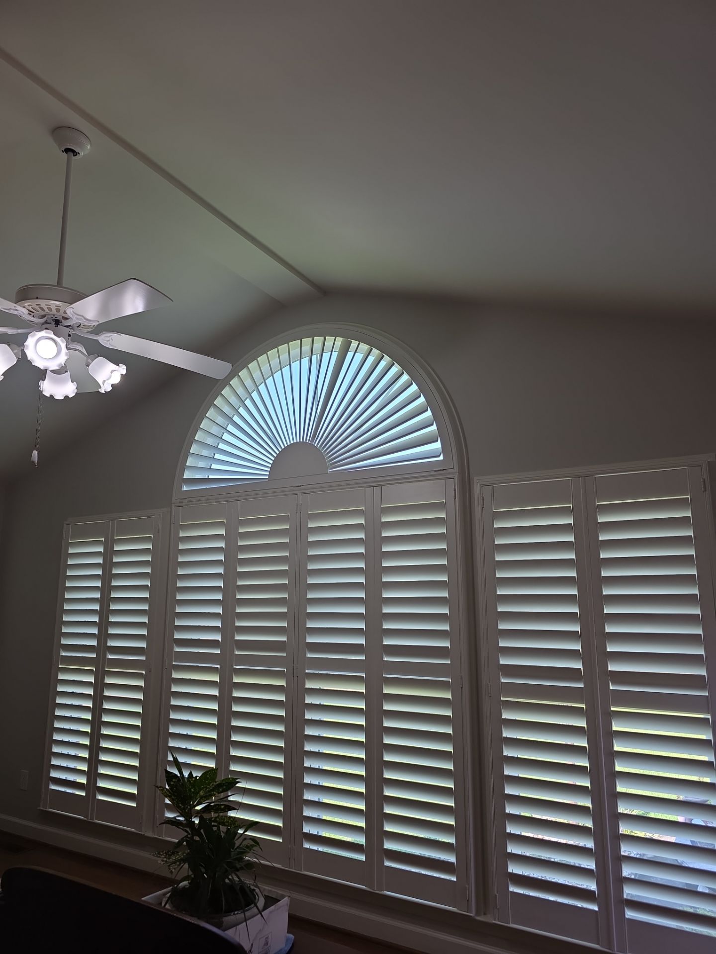 Interior Shutters with Arches by Southern Traditions Window Fashions