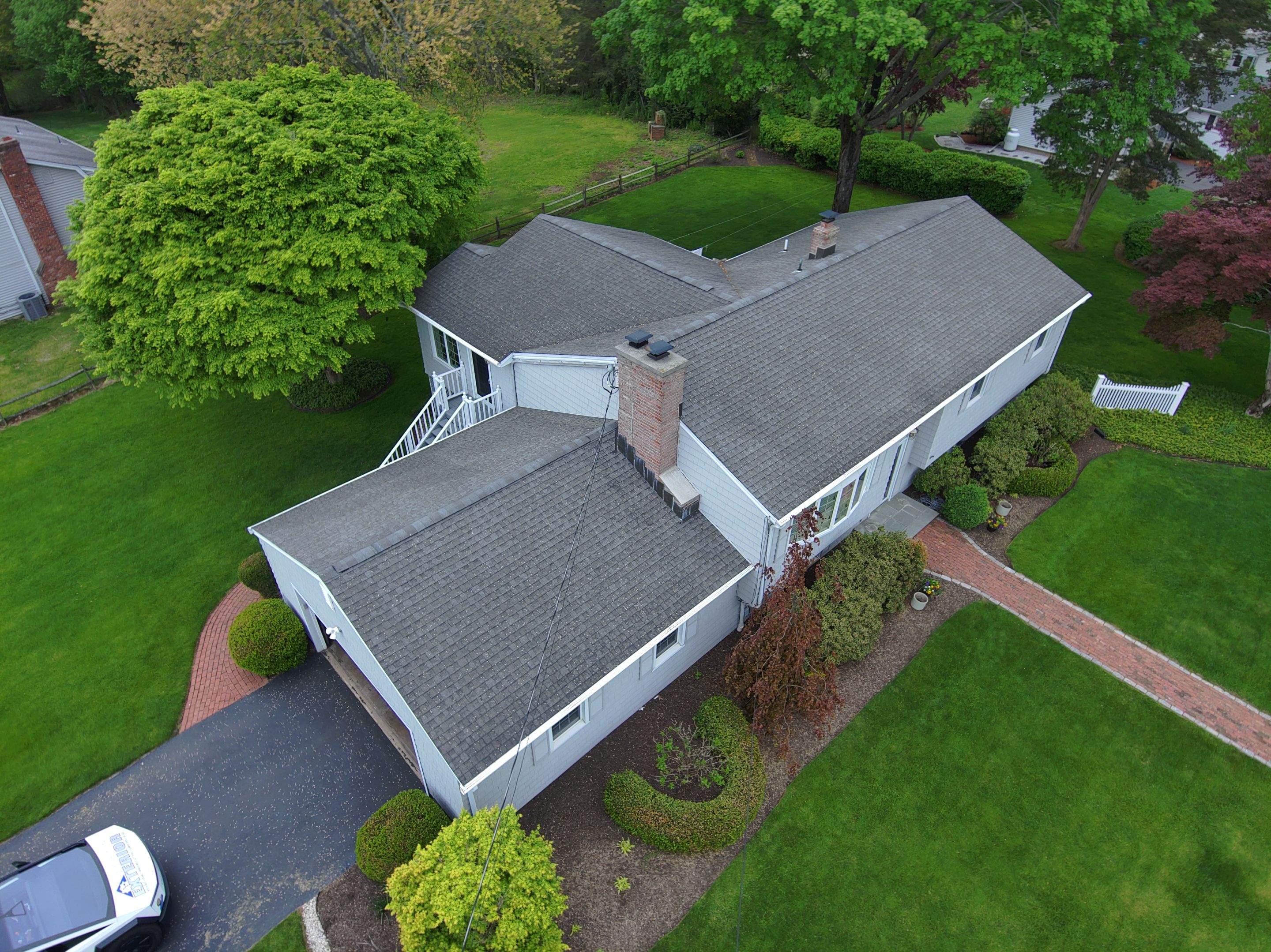 Residential Roof Replacement and Shingle Installation in North Haven by A Plus Exterior