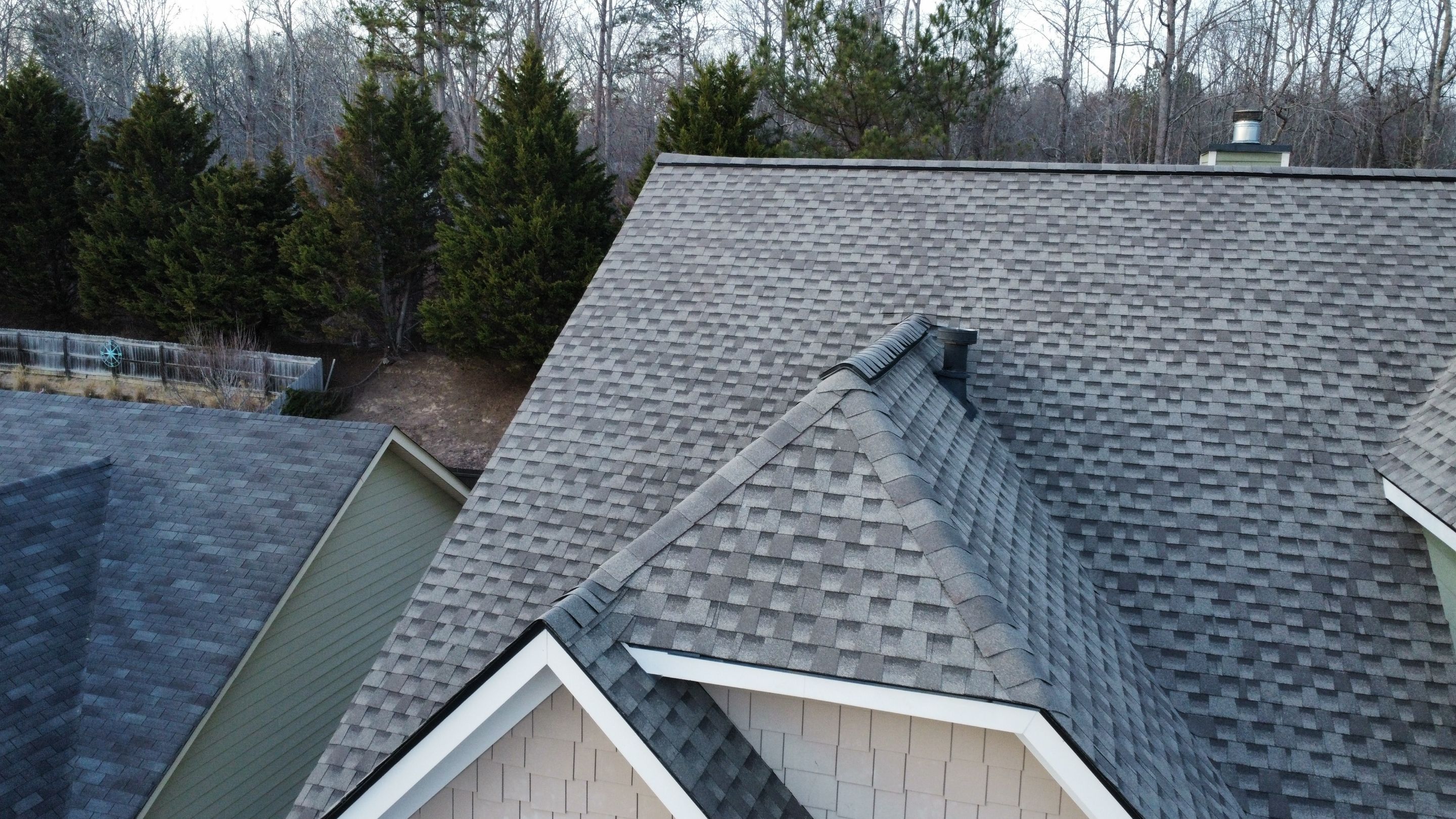 Cumming, GA Roof Replacment GAF Timberline HDZ Weathered Wood by Reset Roofing